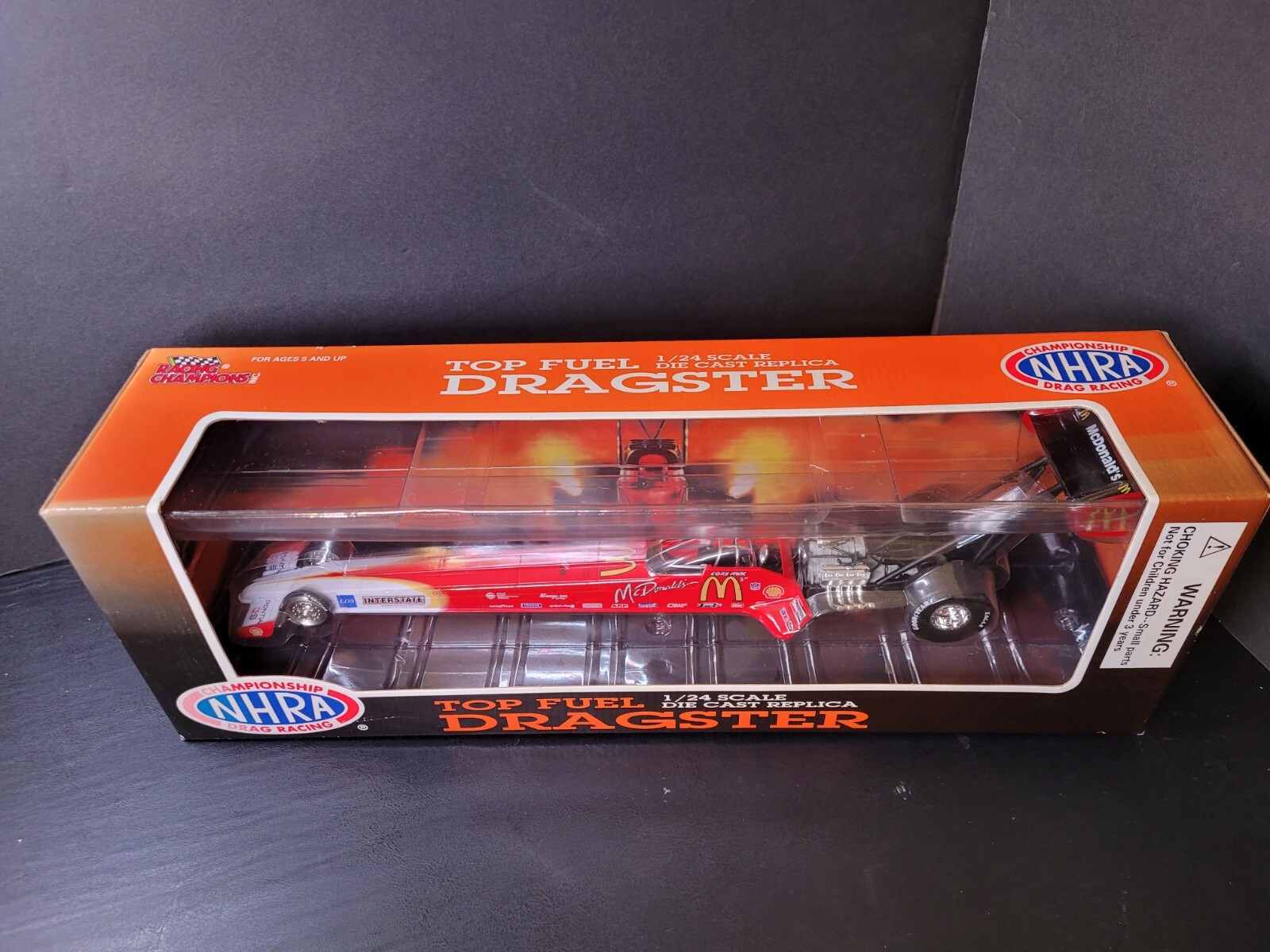 Racing Champions Cory McClenathan McDonalds Top Fuel Dragster 1:24 Scale
