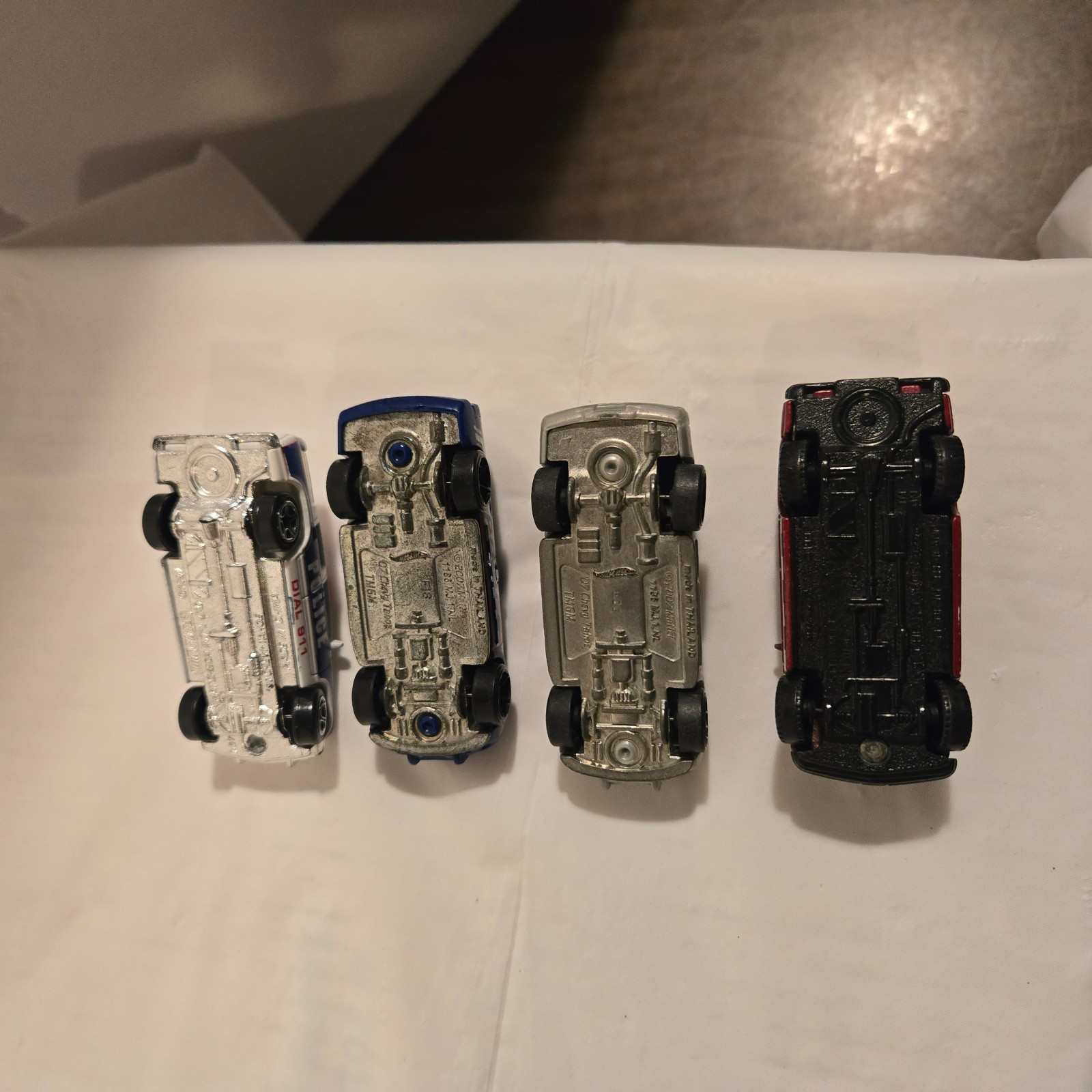 Matchbox SUV Chevy Tahoe Police &Fire Rescue Units Lot of 4 Clean Set