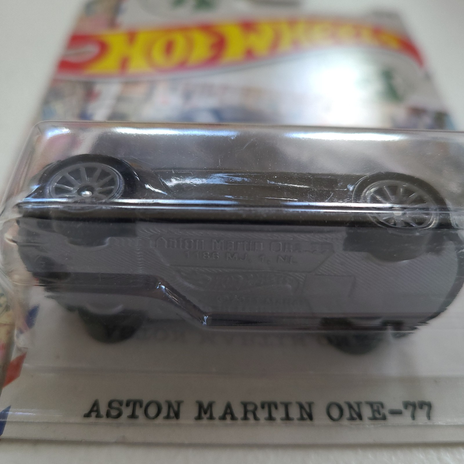 2022 Hot Wheels United Kingdom Aston Martin One-77, Black 3/5