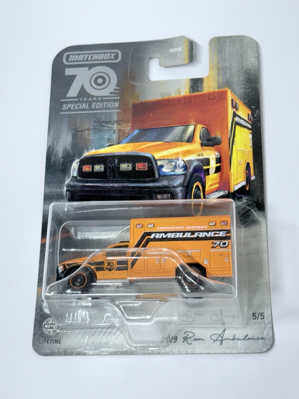 2023 Matchbox Moving Parts 70th Anniversary Special Edition SET OF 5-1:64 NEW