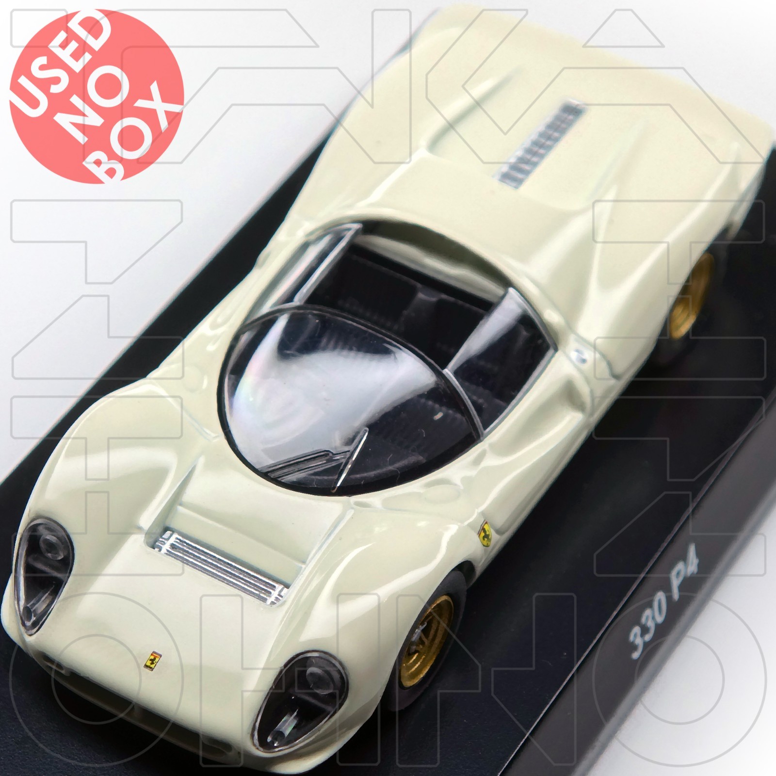 Ferrari 330 P4 1967 KYOSHO 1:64 Collection 7 NEO White pre 312p ford v ASSEMBLED