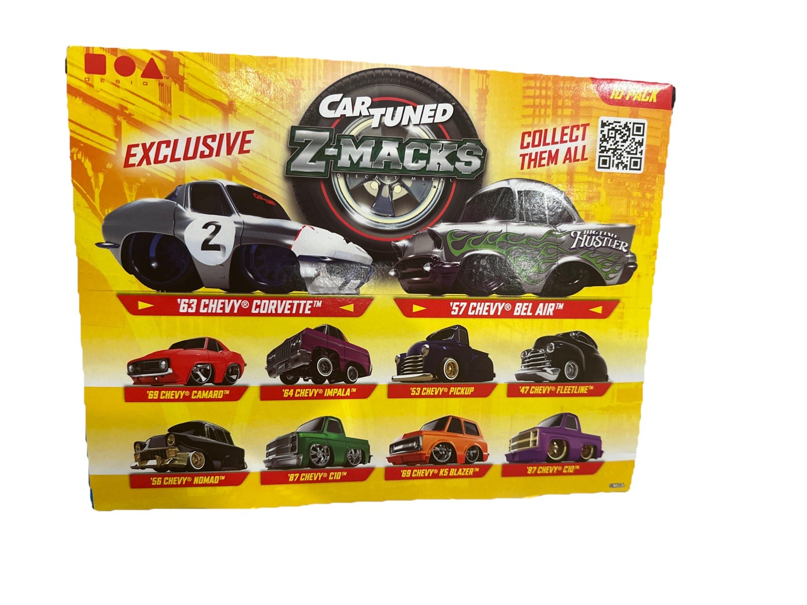 CarTuned Z-Macks 10-Pack Die-Cast Set Collector Set Sealed NEW