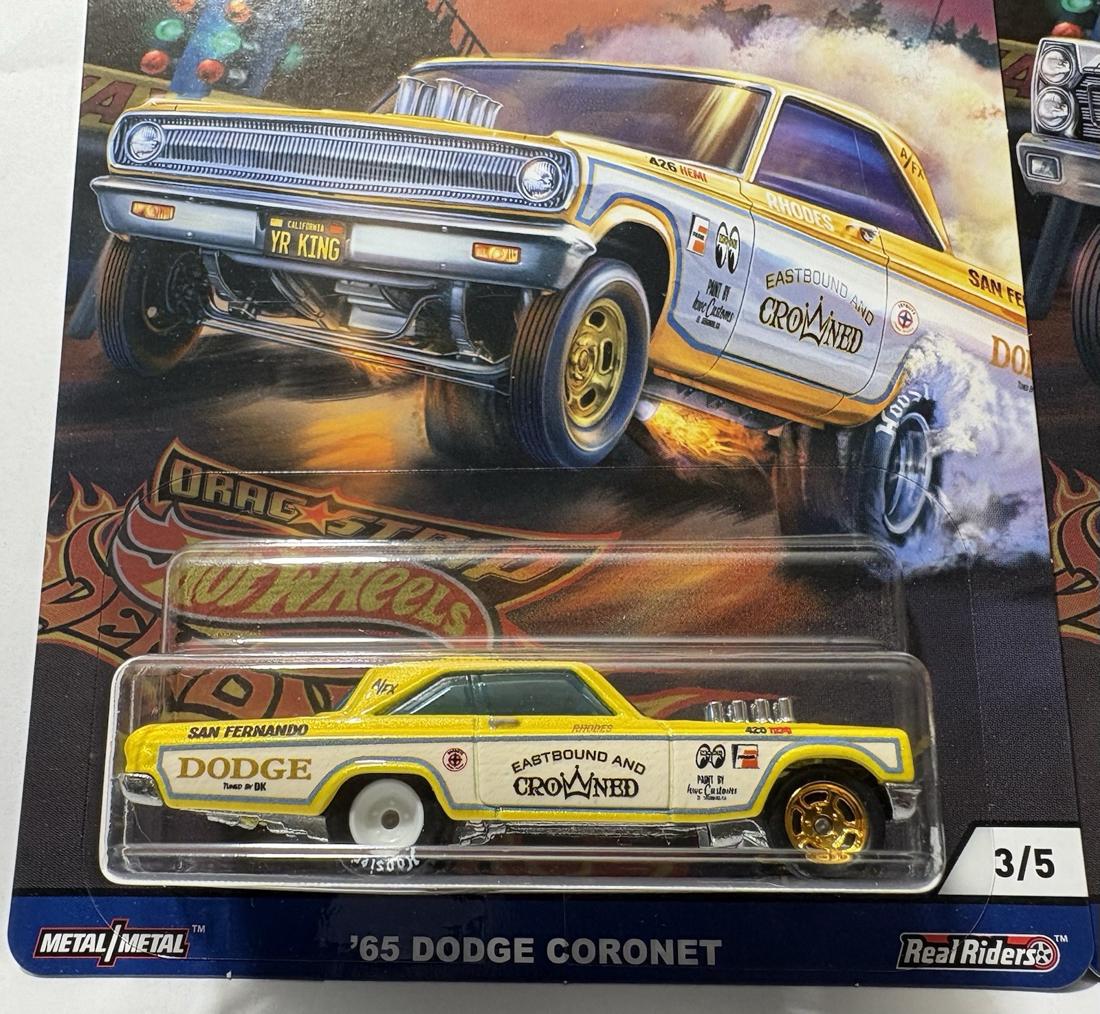 2018 Hot Wheels Premium 50th Car Culture Drag Strip Demons Gasser 5 Car Set