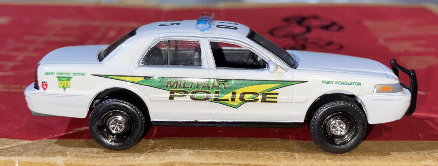 2001 Crown Victoria Police Interceptor United States Military Police Unit 1 Of 1