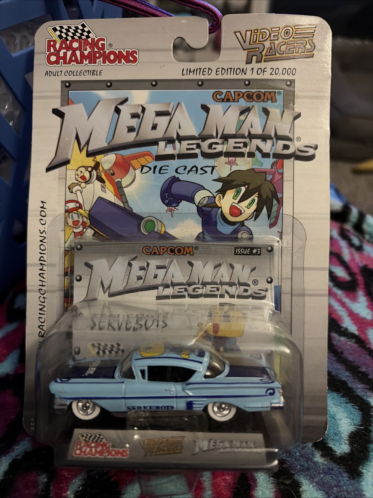 Mega Man Legends Servebots Die Cast Car