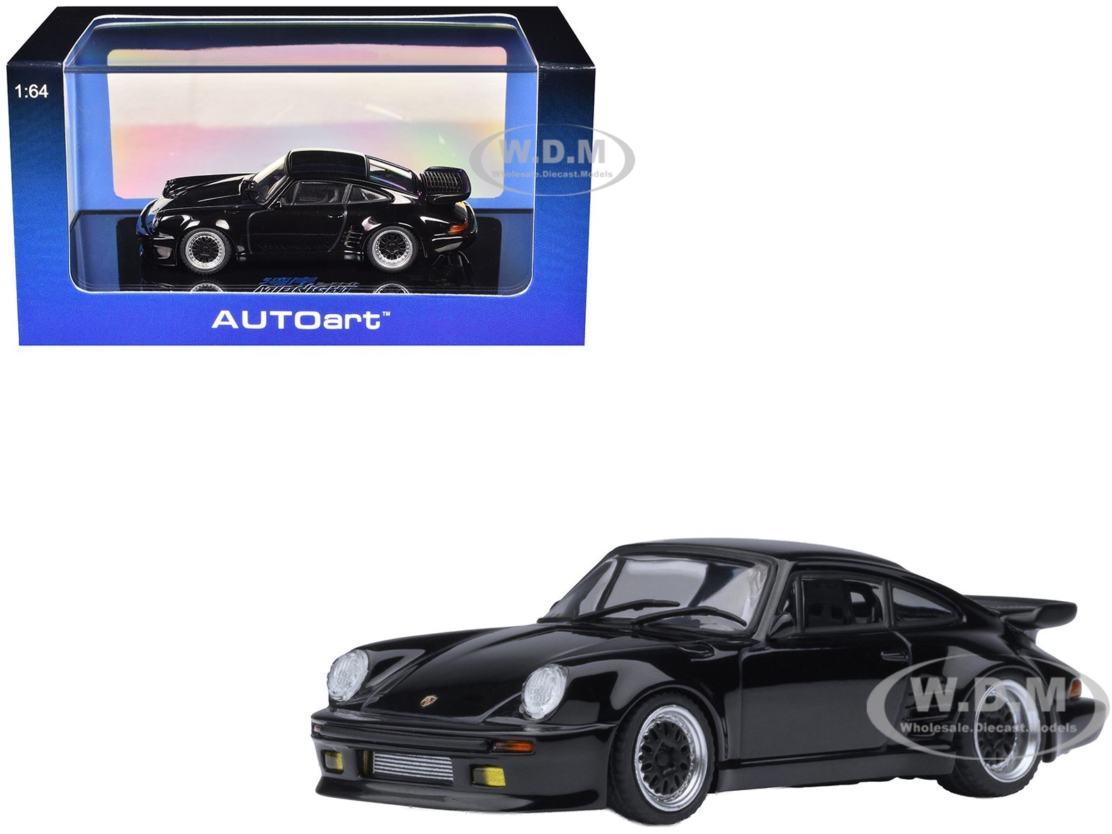 PORSCHE 911 (930) TURBO “BLACKBIRD – WANGAN MIDNIGHT” 1/64 BY AUTOART 20636