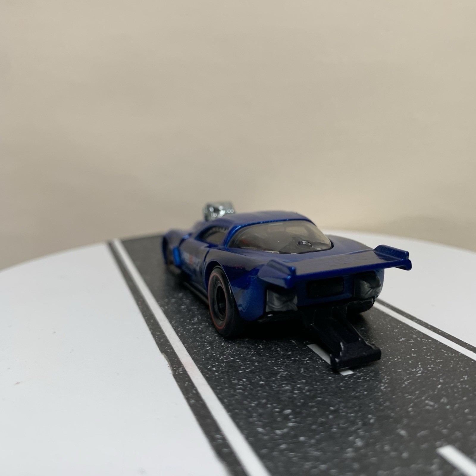 Hot Wheels Premium Boulevard ’12 Chevy Corvette Z06 Drag Racer Dragster Blue NM