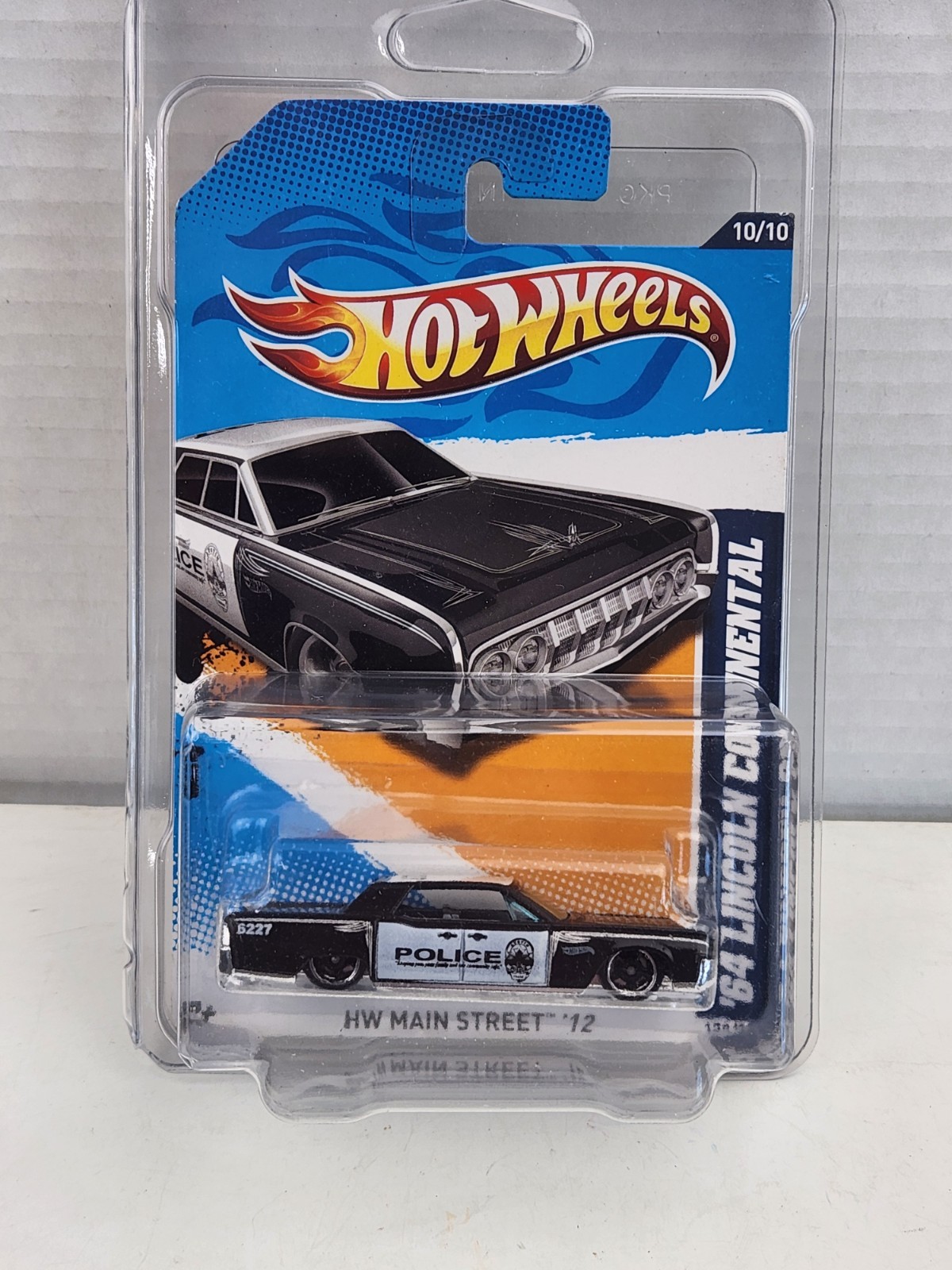 Hot Wheels ’64 Lincoln Continental Police #170/247 HW Main Street ’12 #10/10
