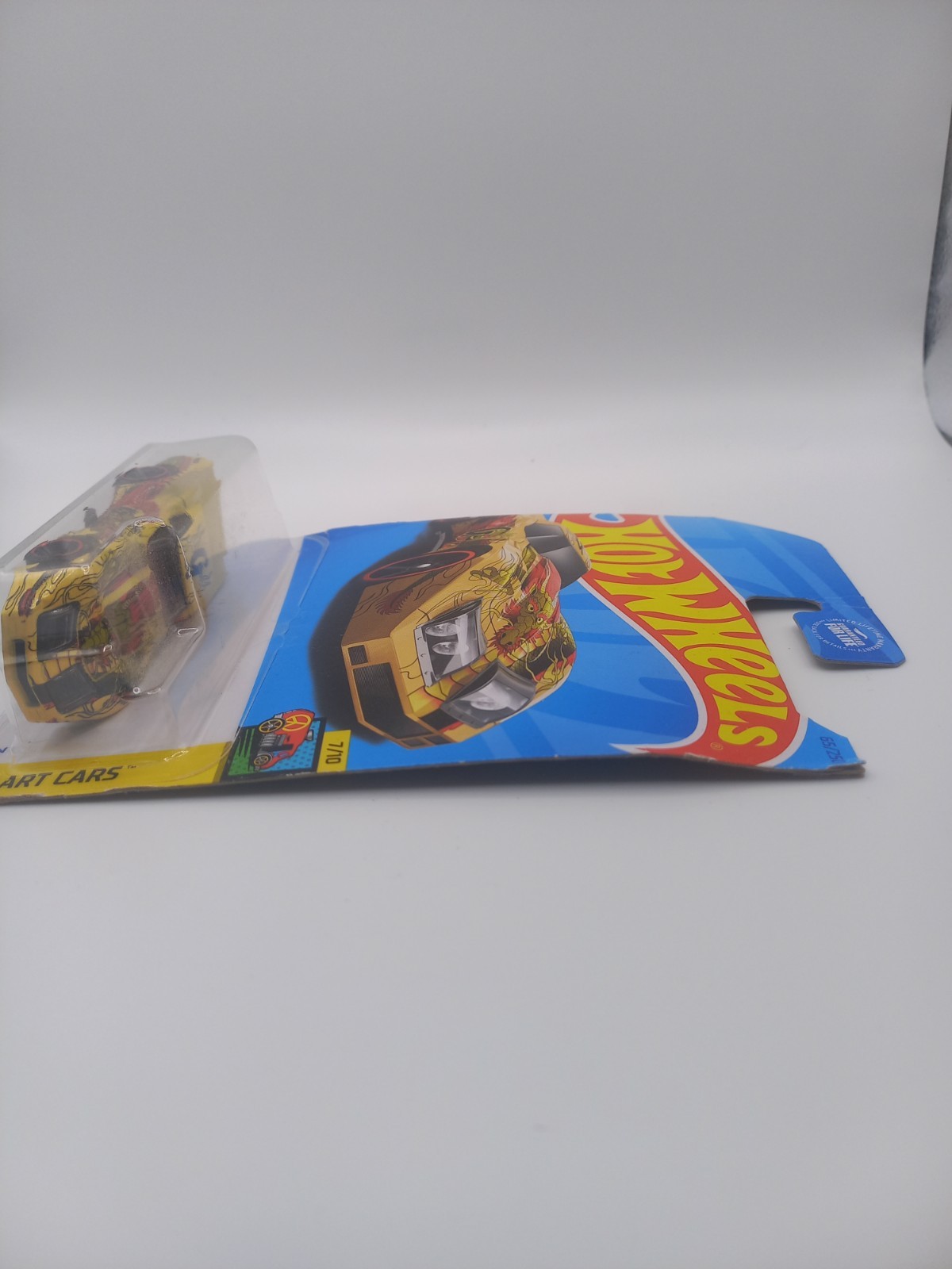 Hot Wheels Art Cars 1:64 1976 Chevy Greenwood Corvette Yellow Diecast Unopened