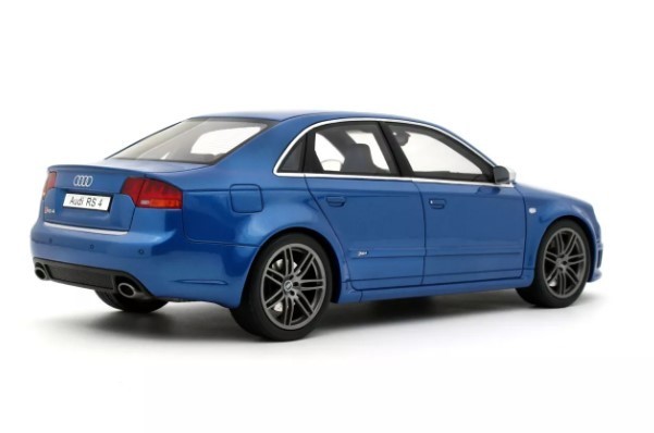 OTTO OT1215 AUDI RS4 B7 SEDAN SPRINT BLUE 2007 1/18