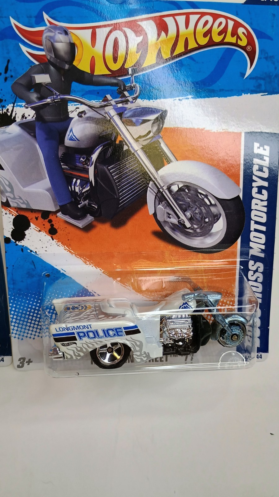 2010 Hot Wheels HW Main Street Lot of 3 ~ Police – Police Boss Hoss – Fire Dixie