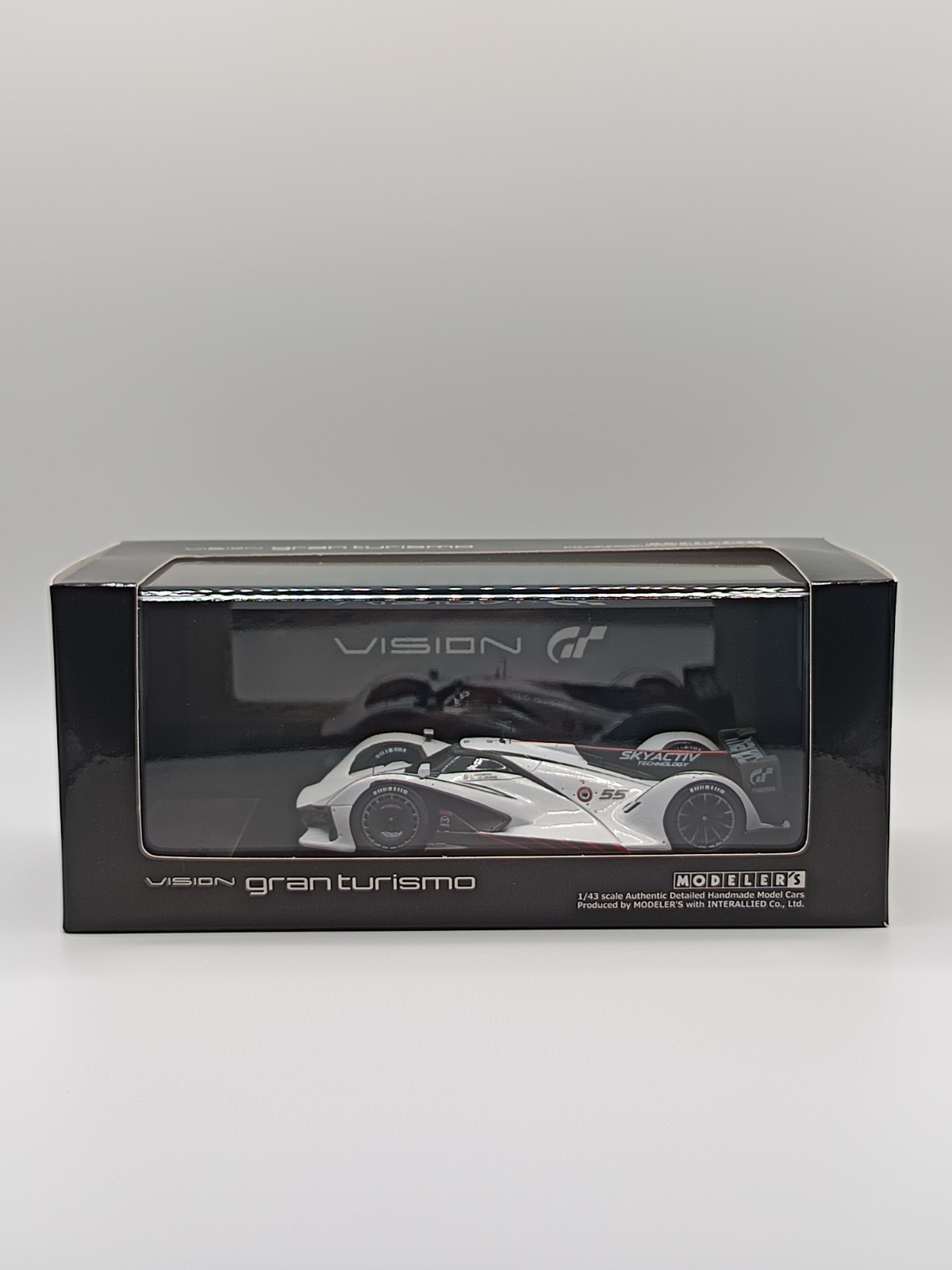 Modellers 1/43 Mazda LM55 Vision Gran Turismo – Atmospheric White MD43005 Rare!!