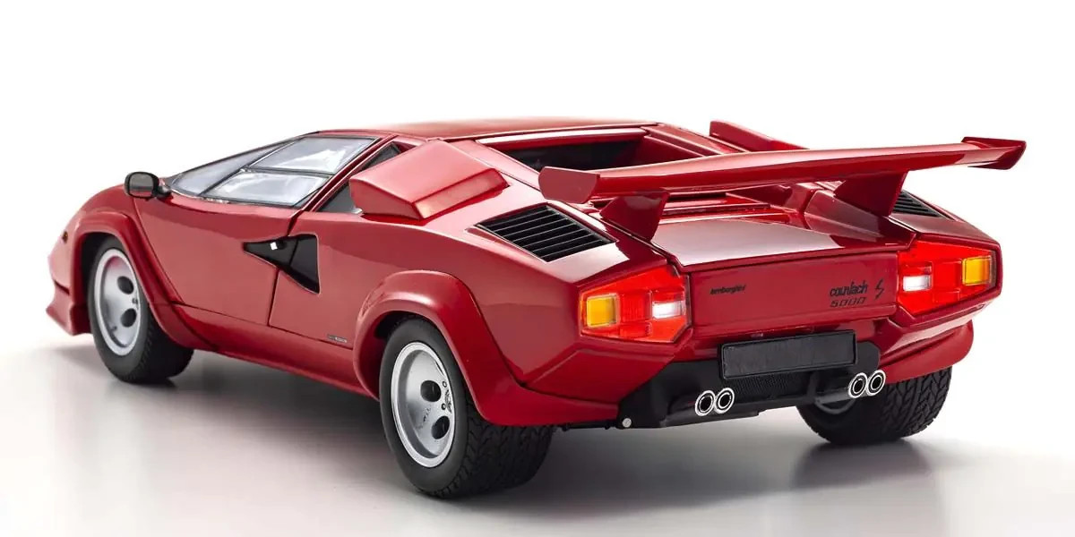 [NO BOX] KYOSHO ORIGINAL 1/18 Lamborghini Countach LP500S Red [No.KS08320B]