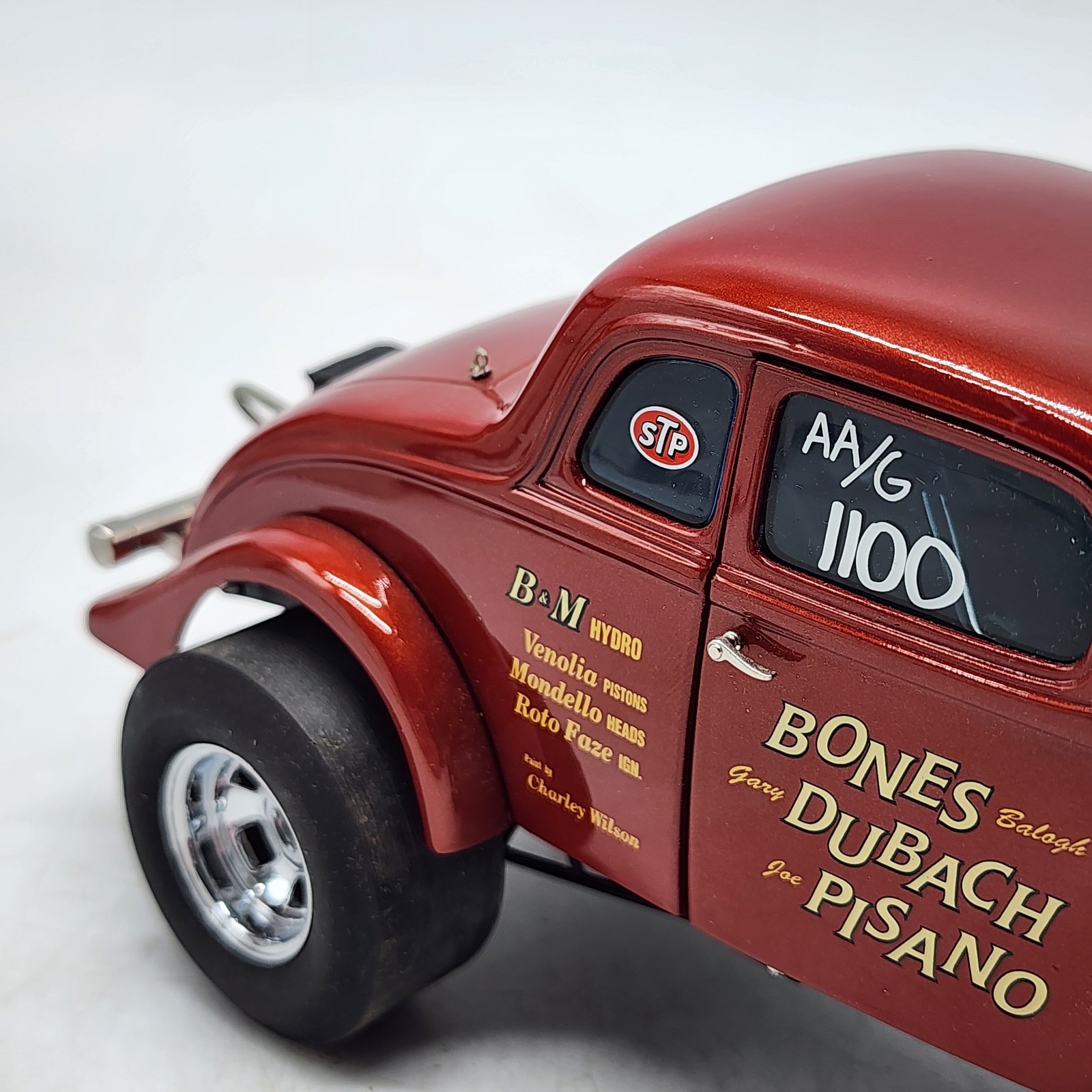 14Q 1933 Willy’s Gasser Bones Dubach and Pisano Precision Miniatures 1:18 Rare