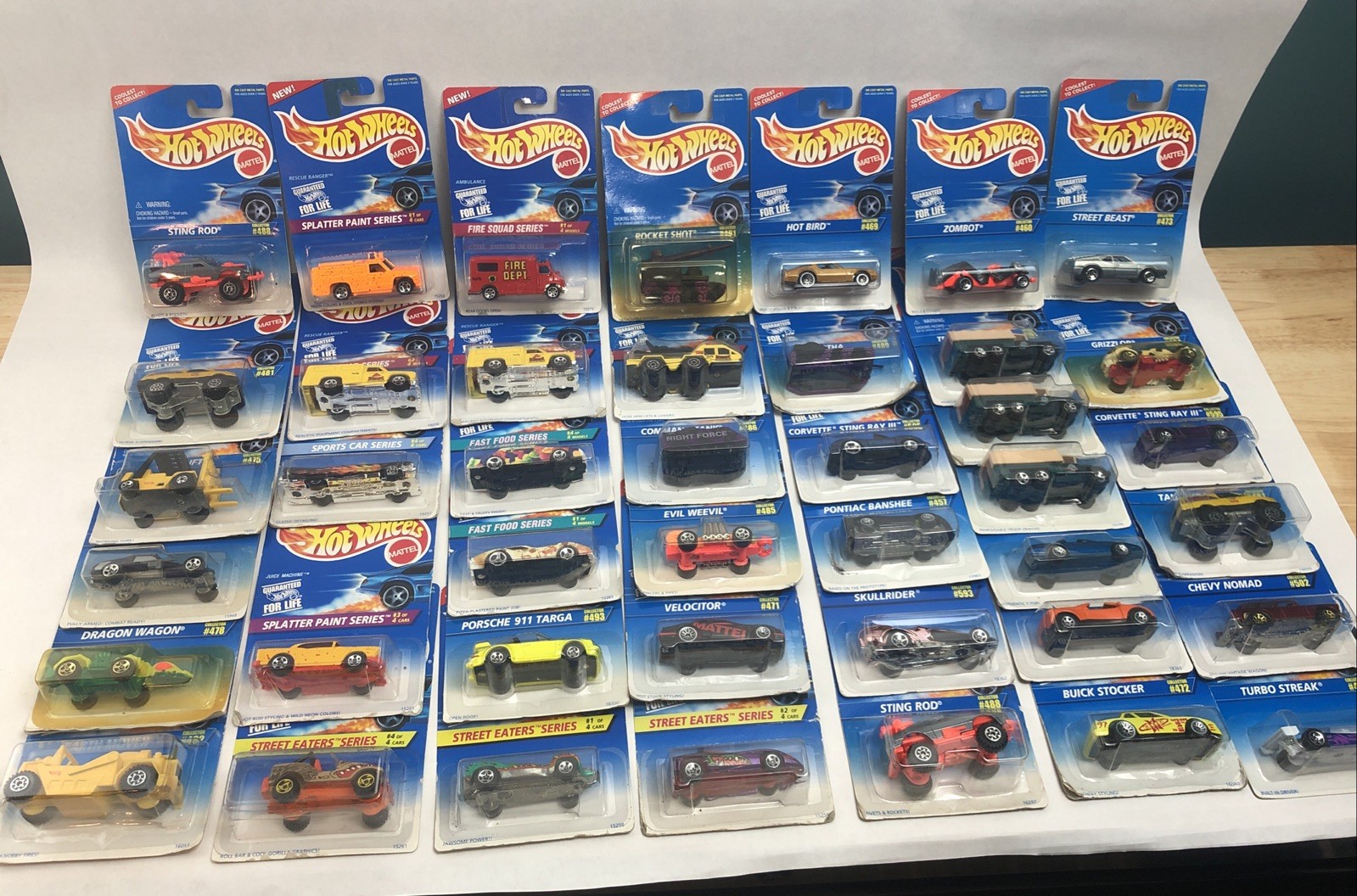 Vintage Hot Wheels Lot-42 New Sealed! All From 1995. Many Special Editions.