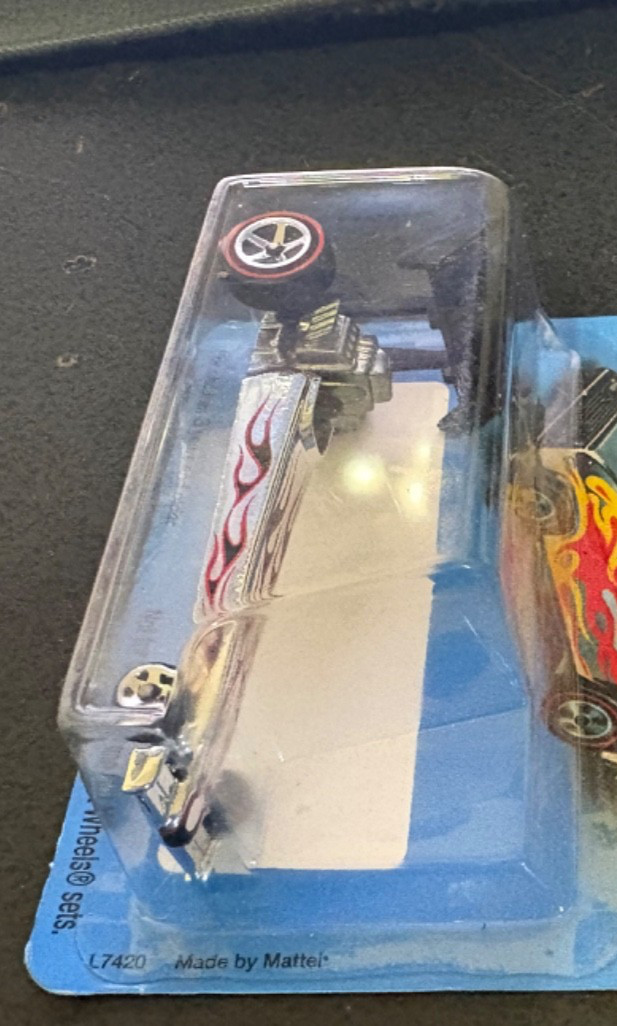 Hot Wheels 1994 Target Super Chromes DRAGSTER Chrome w/Red Line Chrome 5 Spokes