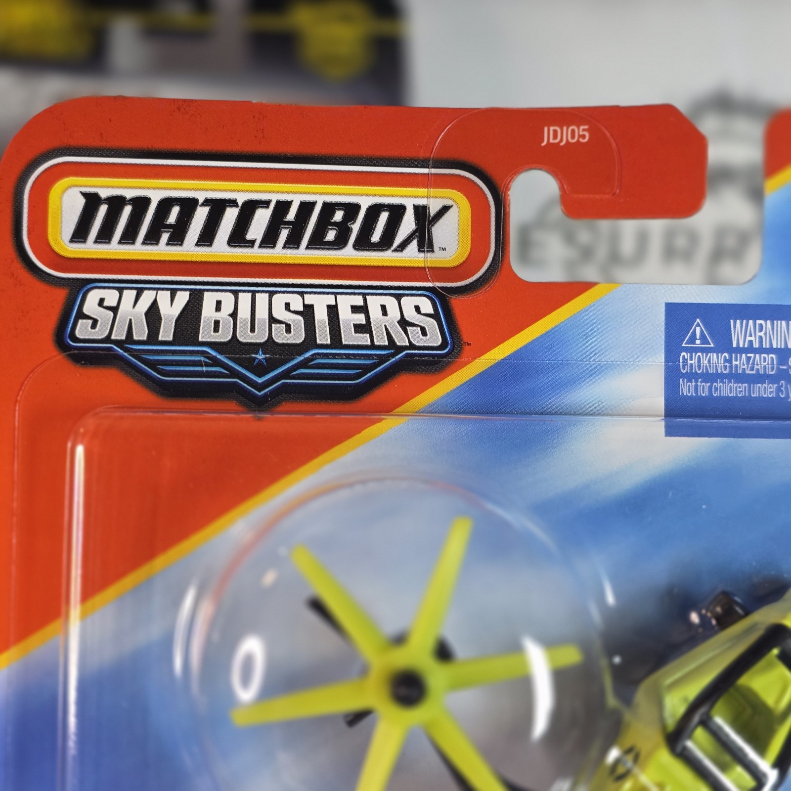 Matchbox SKY SAFARI, Green, Airplane, Clouds, Space, Sky Busters #7/32