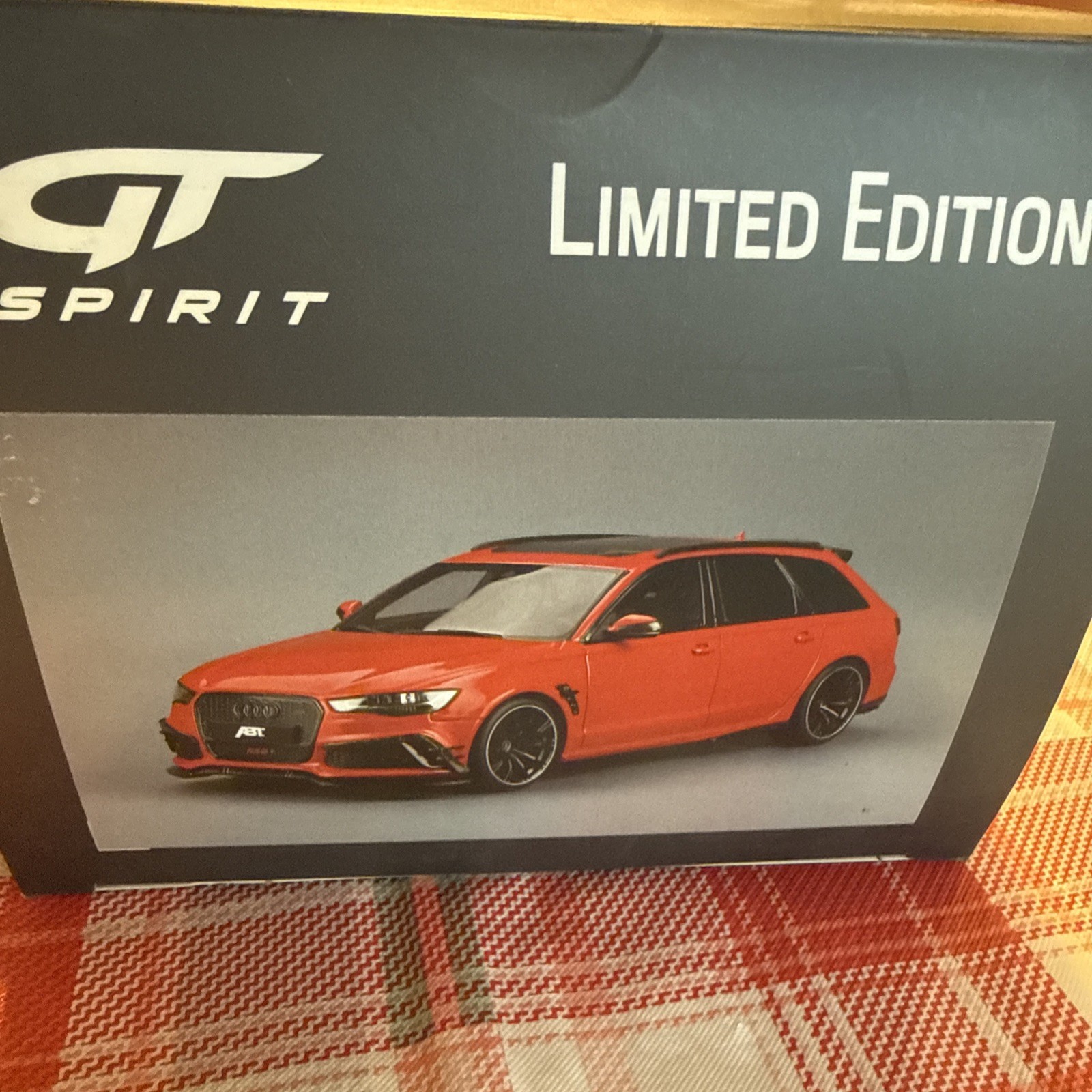 Audi RS4-S ABT B9 Avant Milano Red 2020 GT Spirit GT850 1:18 GTSPIRIT RS4 RS 4