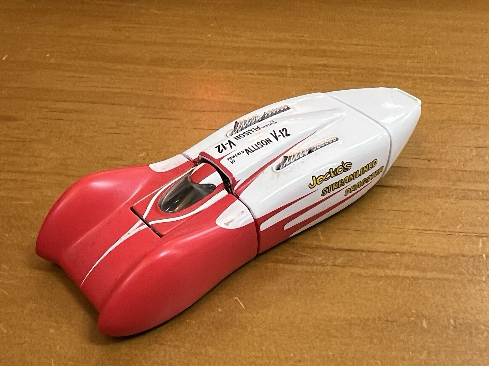 1:64 Hot Wheels Limited Edition Jocko’s Streamliner Vintage Racing V-12 Dragster