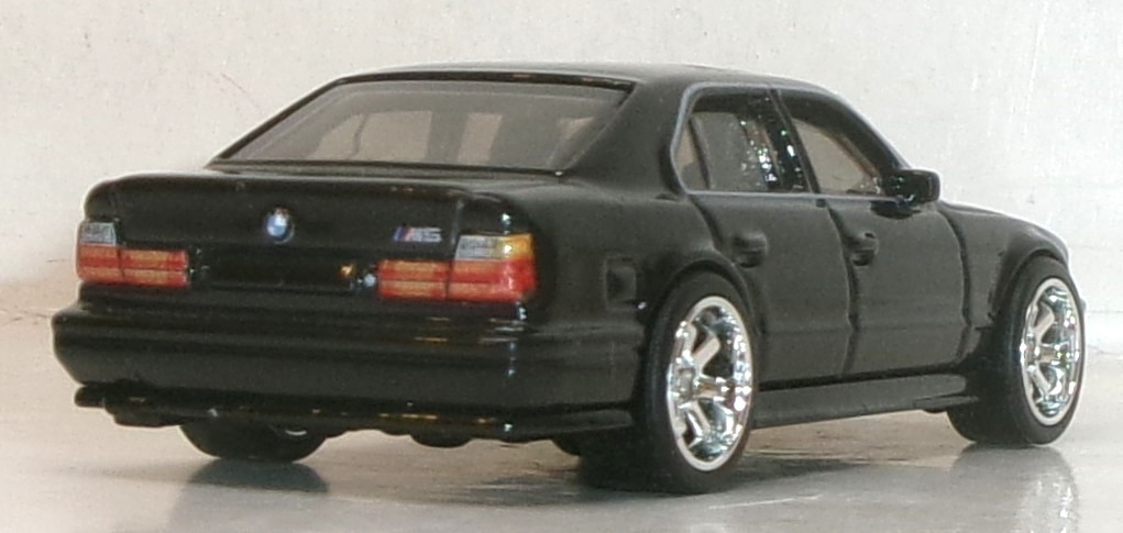 LOOSE 2023 HOT WHEELS PREMIUM 1:64 BLACK ’91 BMW M5 E34 WHEEL SWAP REAL RIDERS