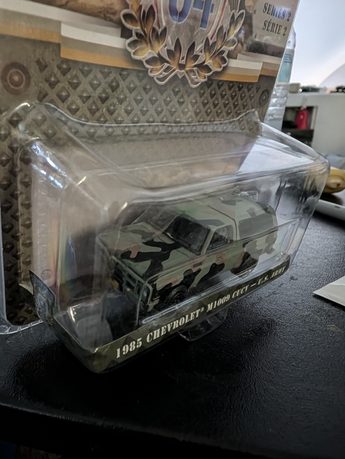 Battalion 64 Series 2 1:64 1985 Chevrolet M1009 CUCV U.S. Army Limited Diecast