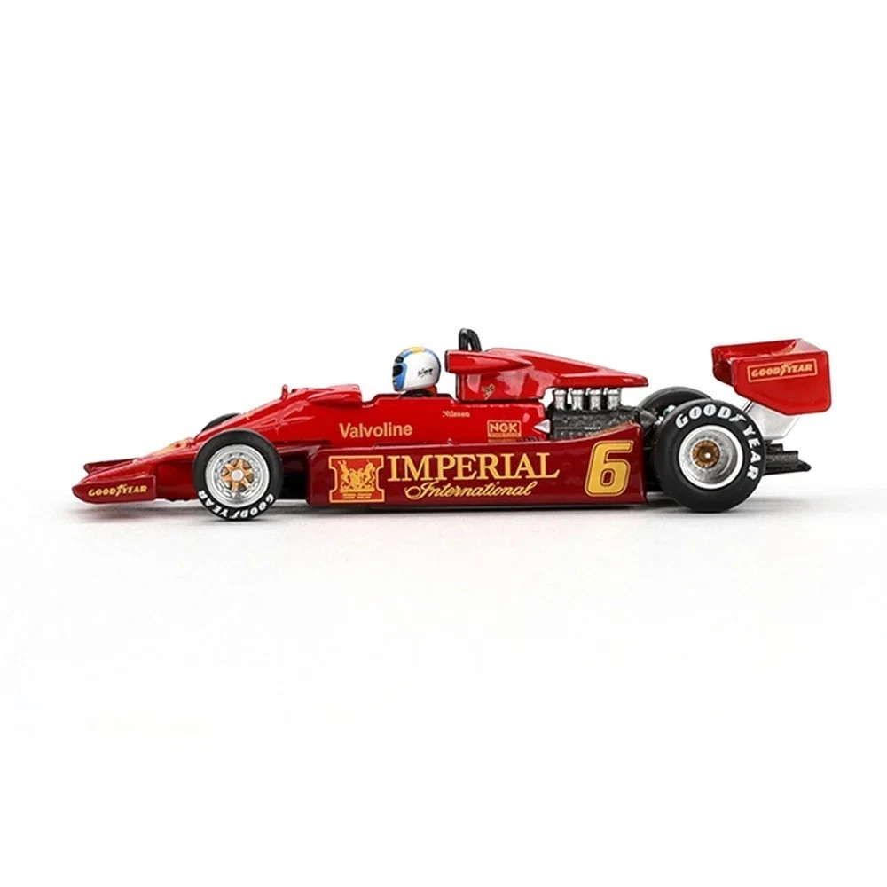 Mini GT 1:64 F1 Lotus 78 Japanese GP 1977 #6 Gunnar Nilsson Red MGT00808