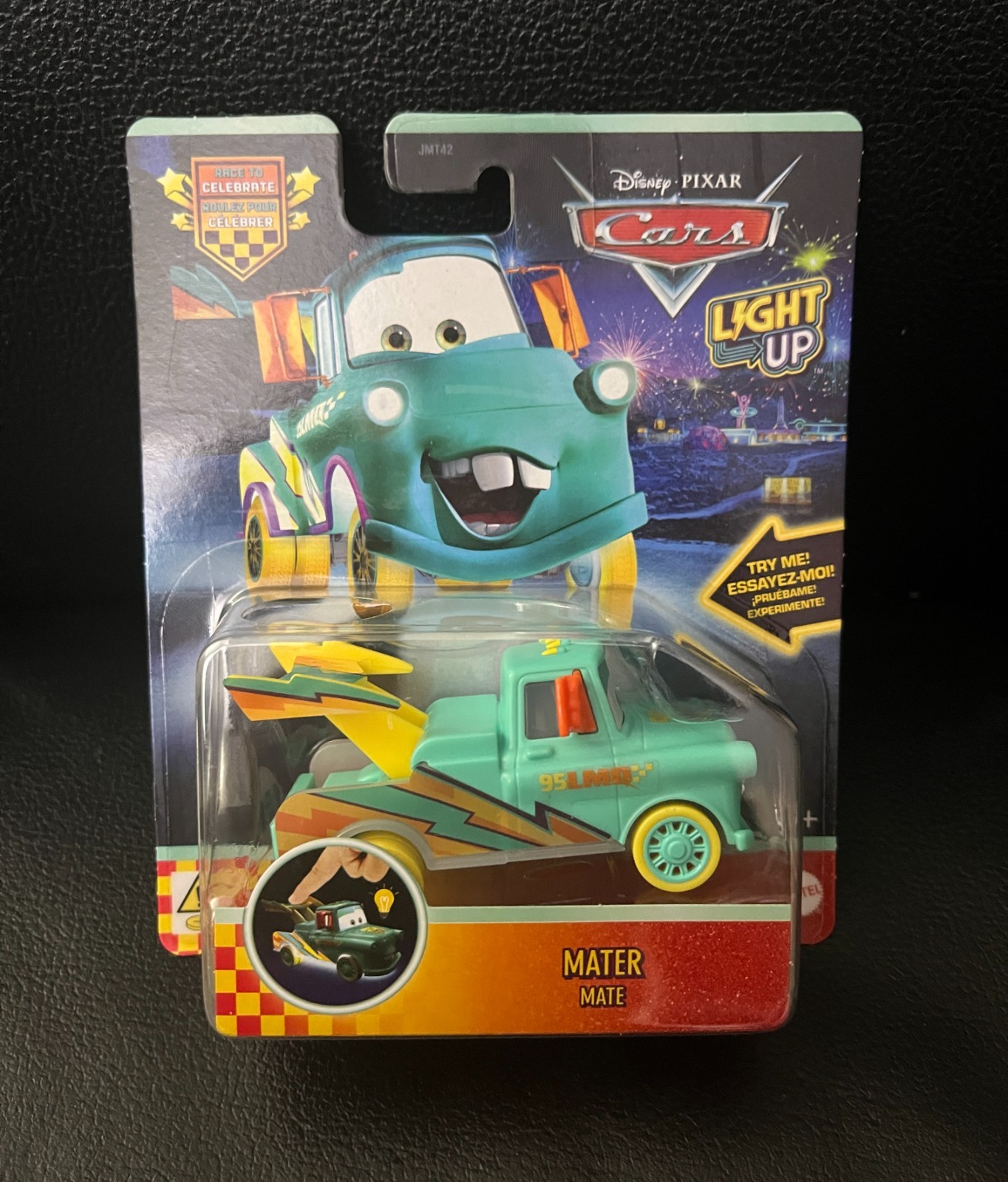 Mater (Mate) Disney Cars Light Up 1:55 New Ships Fast!