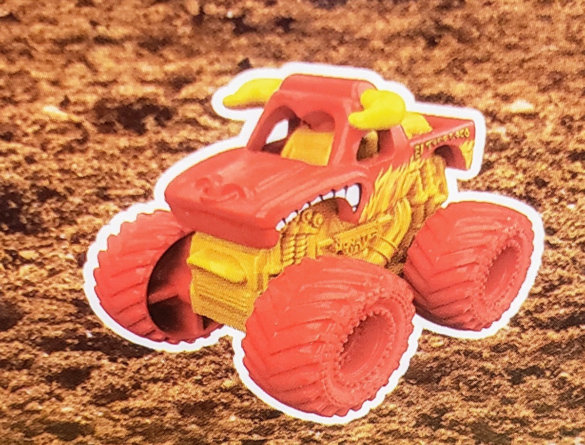 🔥2025 Series 18 #185🔥MONSTER JAM MINI Series🔥 El Toro Loco TRUCK🔥
