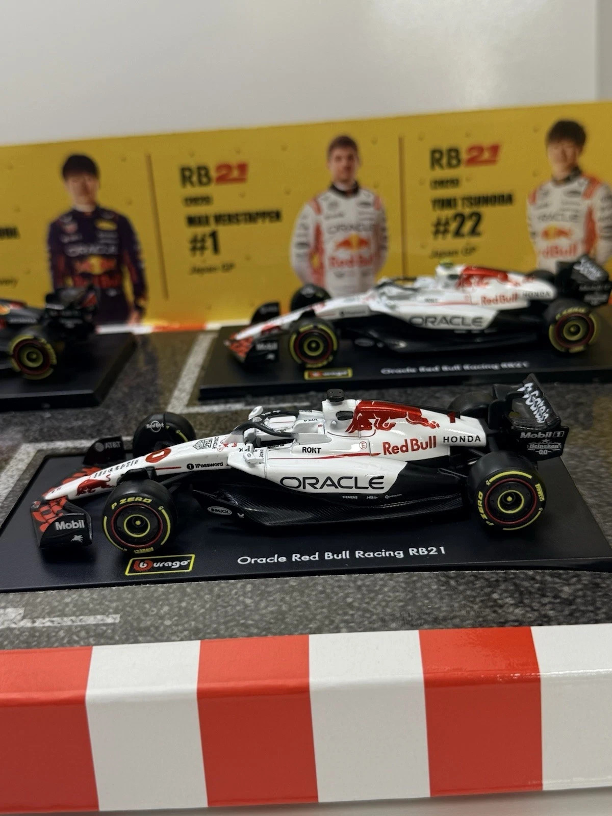 Bburago 2025 Red Bull Formula 1 Racing F1 1/43 6-Car Set