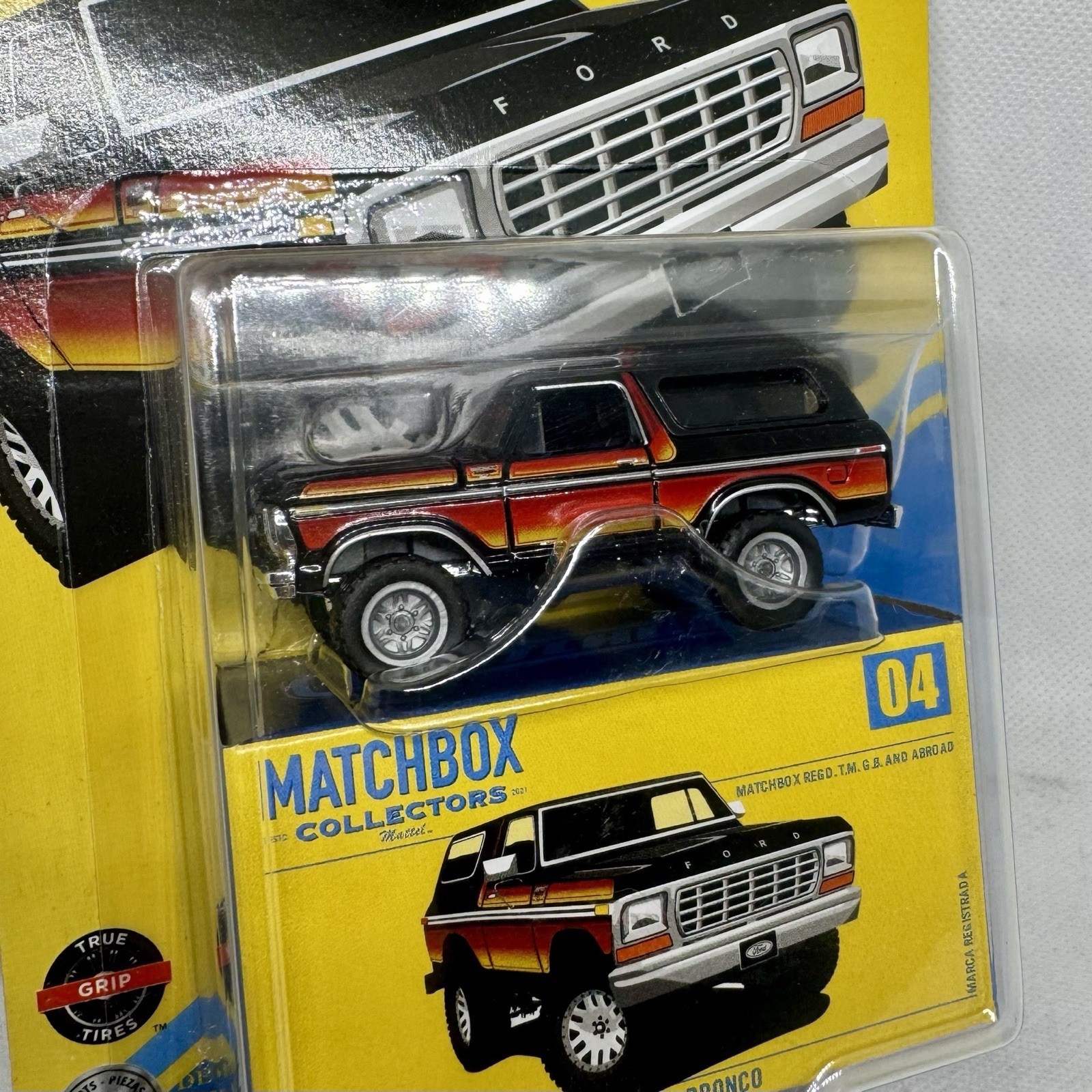New 2025 Matchbox Collectors 1978 Ford Bronco 04/20 Premium Diecast Truck Black
