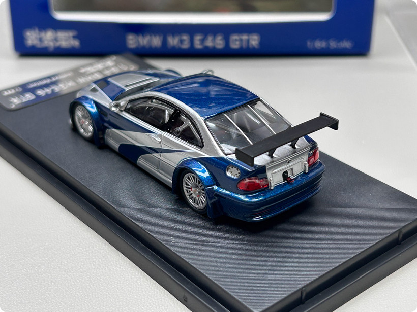 SW 1:64 BMW BMW M3 GTR E46 Need-for-speed alloy car model collection ornaments