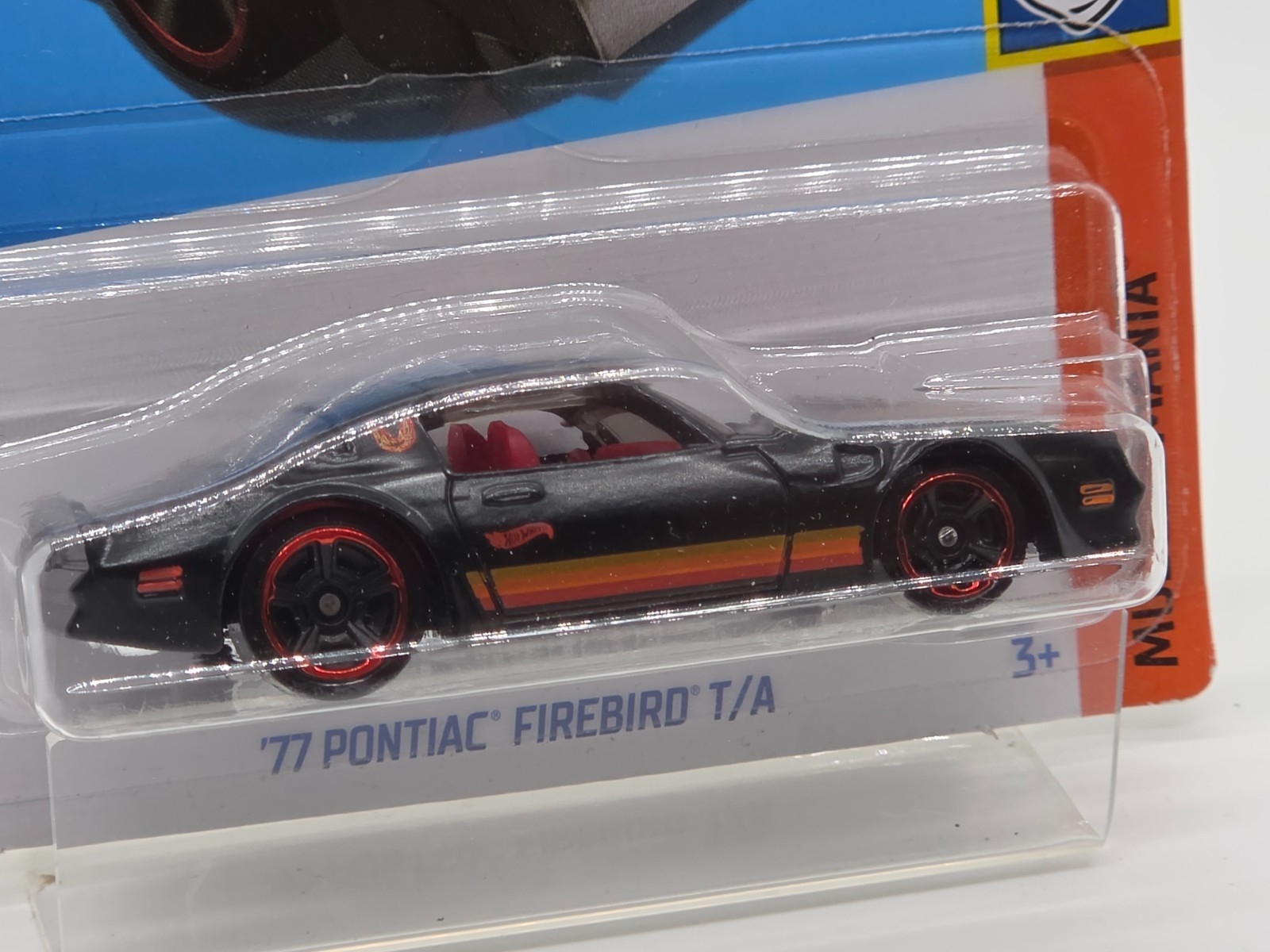Hot Wheels ’77 Pontiac Firebird Trans Am Black Muscle Mania 4/5 206/250 Sealed