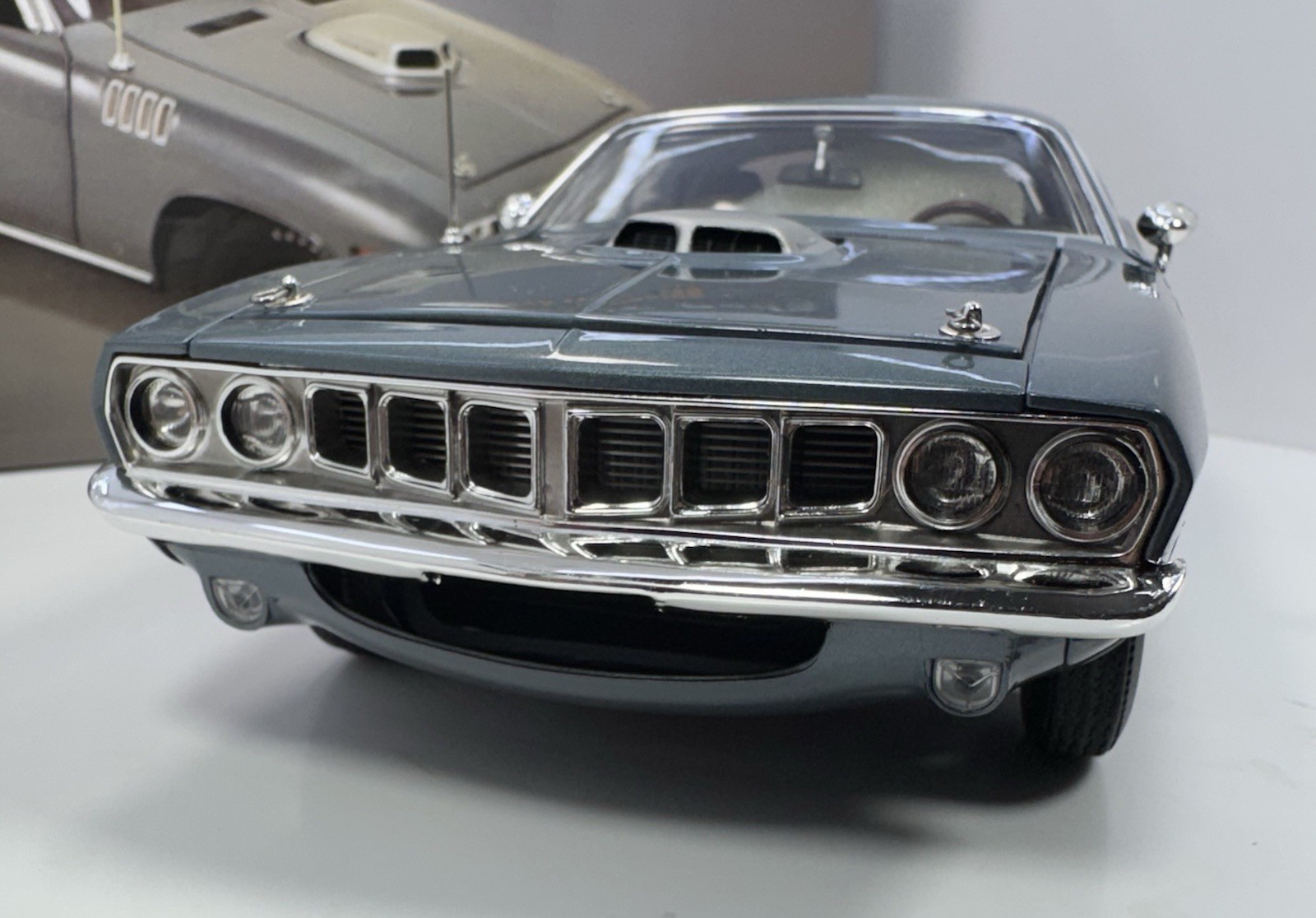 ACME 1/18 Scale 1971 Plymouth HEMI Cuda “Pro Street Drag Version” 1 Of 1 Made