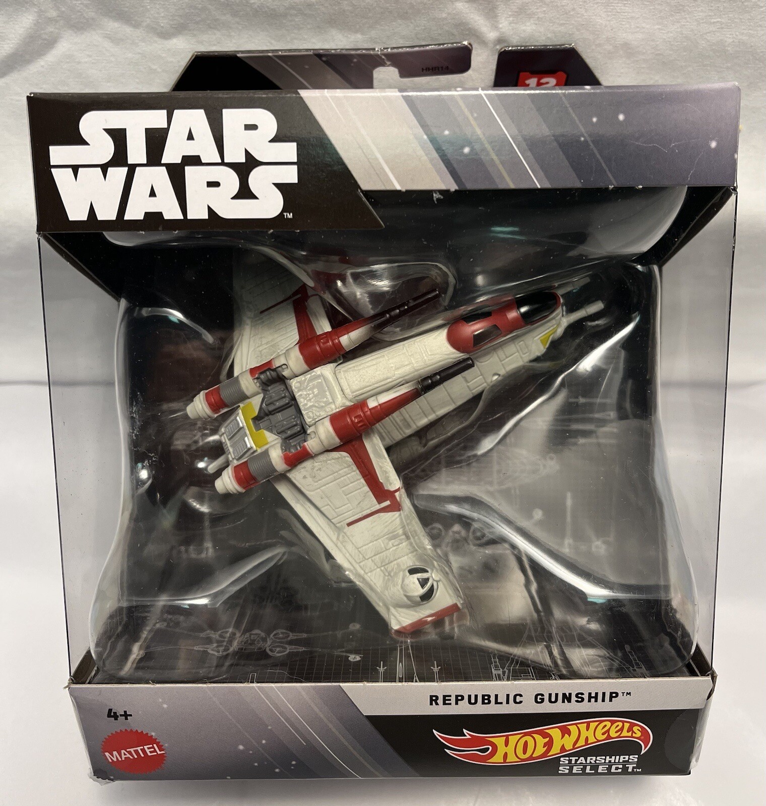 Hot Wheels – Star Wars Starships Select – Factory Sealed 3 Pack – #1/1, 12, 20