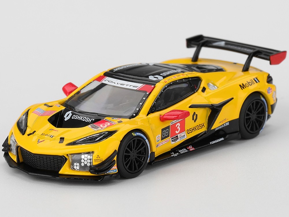 CHEVROLET CORVETTE Z06 GT3.R #3 “24H DAYTONA” 2025 1/64 BY MINI GT MGT01168