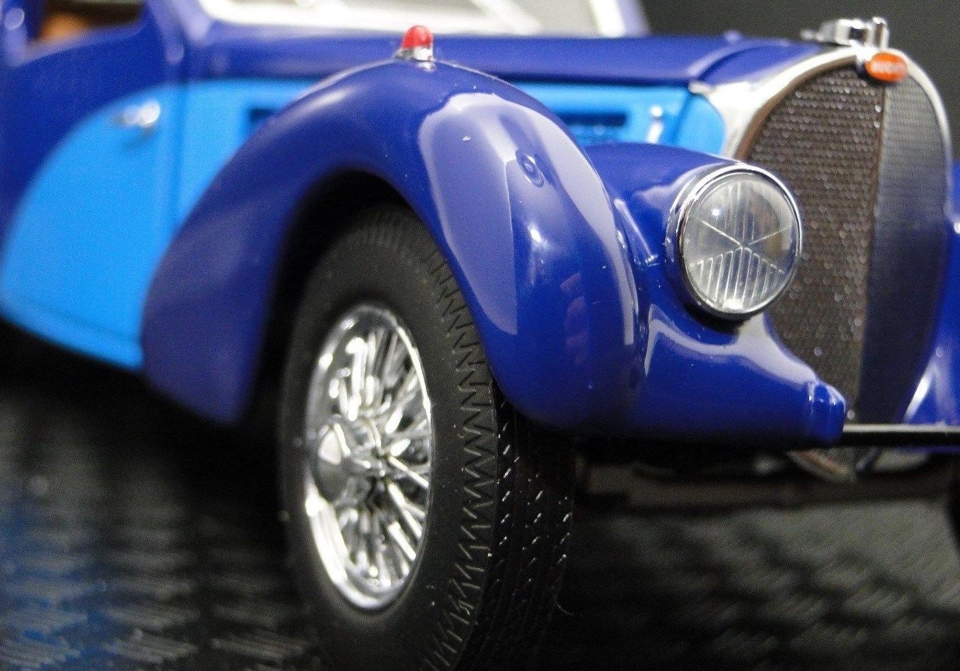 Bugatti Custom Built Concept Model 1 Hot Rod 12 Race Car 24 18