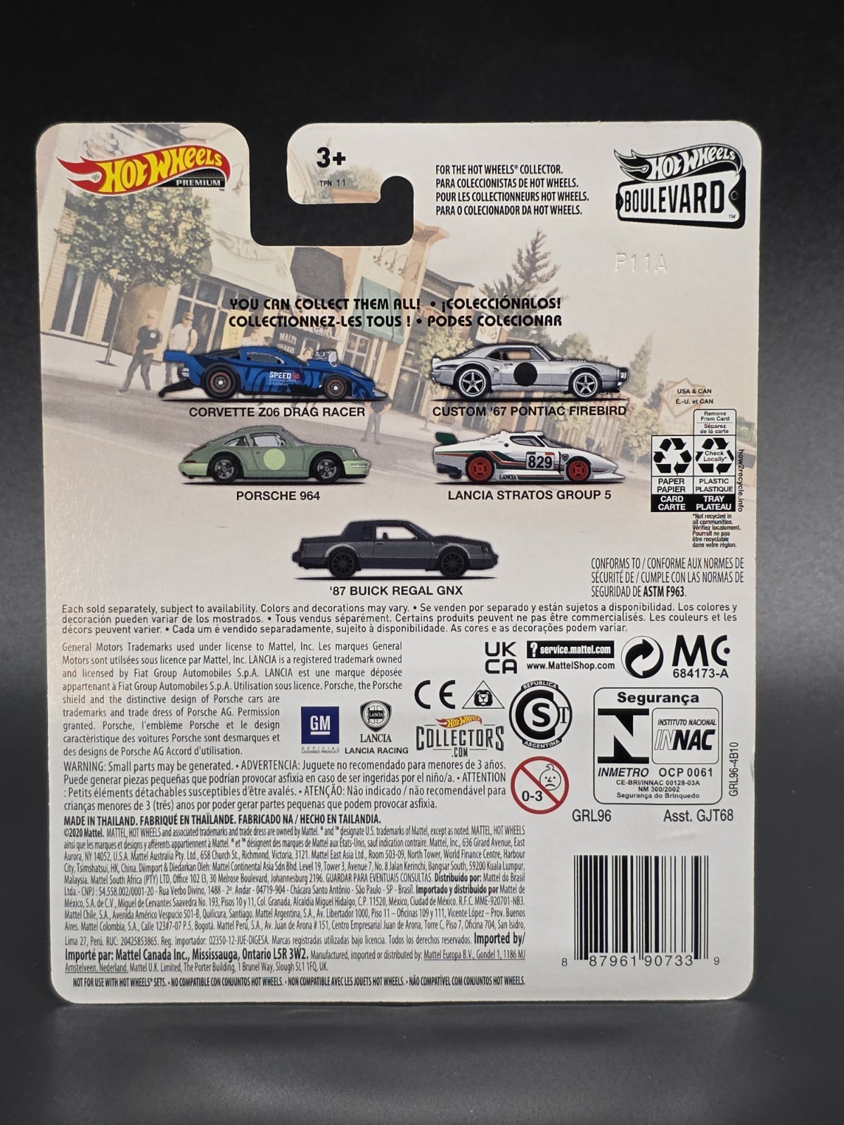 Hot Wheels Boulevard Laughlin Corvette Z06 Drag Racer