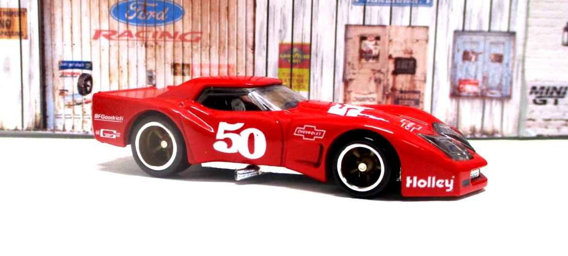 2026 Hot Wheels Vintage Racing ‘ 76 Greenwood Corvette Real Riders New/Loose!