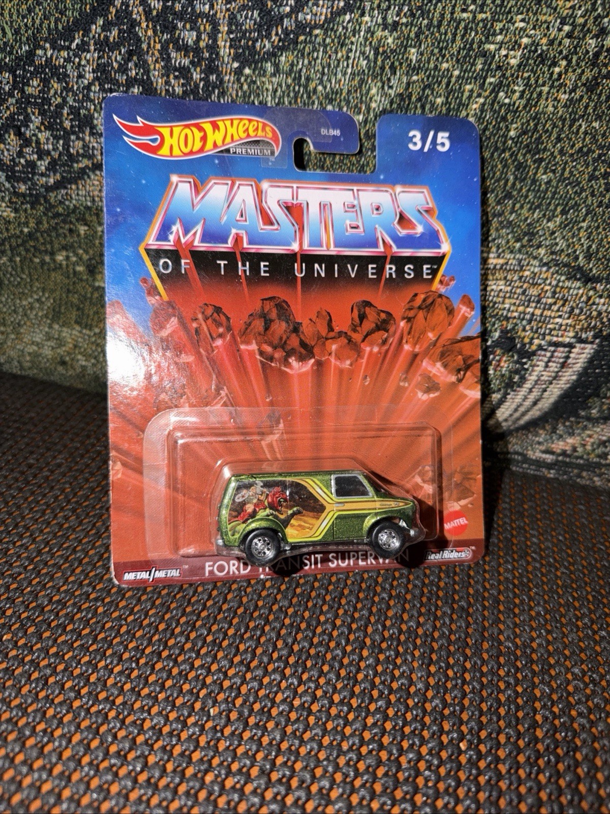 HOT WHEELS PREMIUM 2022 POP CULTURE – MATTEL BRANDS – FORD Transit SUPERVAN 3/5