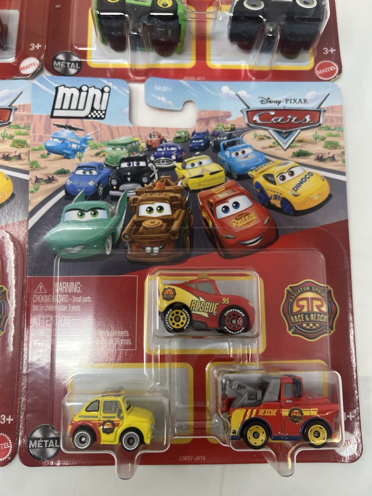 Disney Cars Mini Racers Lot – 9 Packs Of 3 – Rescue Racers – New/Sealed – Read