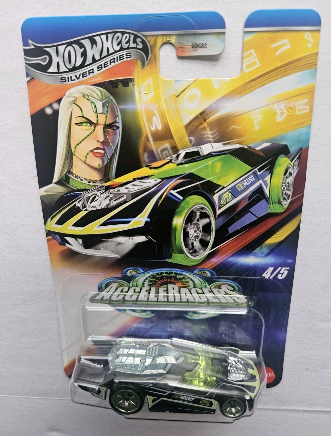 2025 Hot Wheels SILVER SERIES – ACCELERACERS – SET OF 5