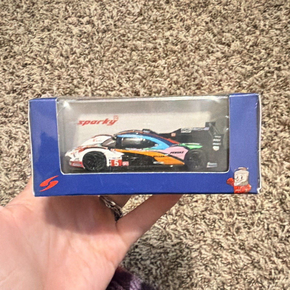 Sparky Porsche 963 #5 Penske Le Mans 24h 2023 1:64 Diecast Limited Ed