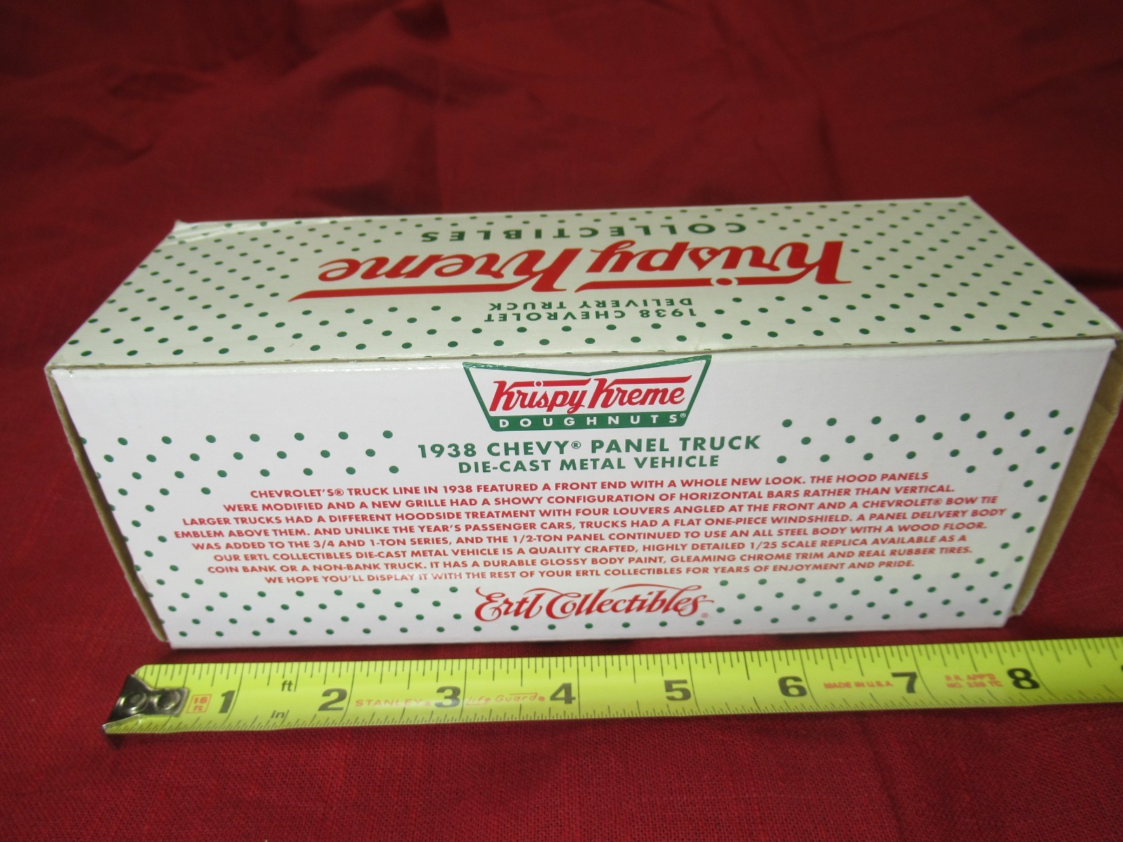 1938 CHEVROLET Krispy Kreme Delivery Panel Truck! NEW in Box!!
