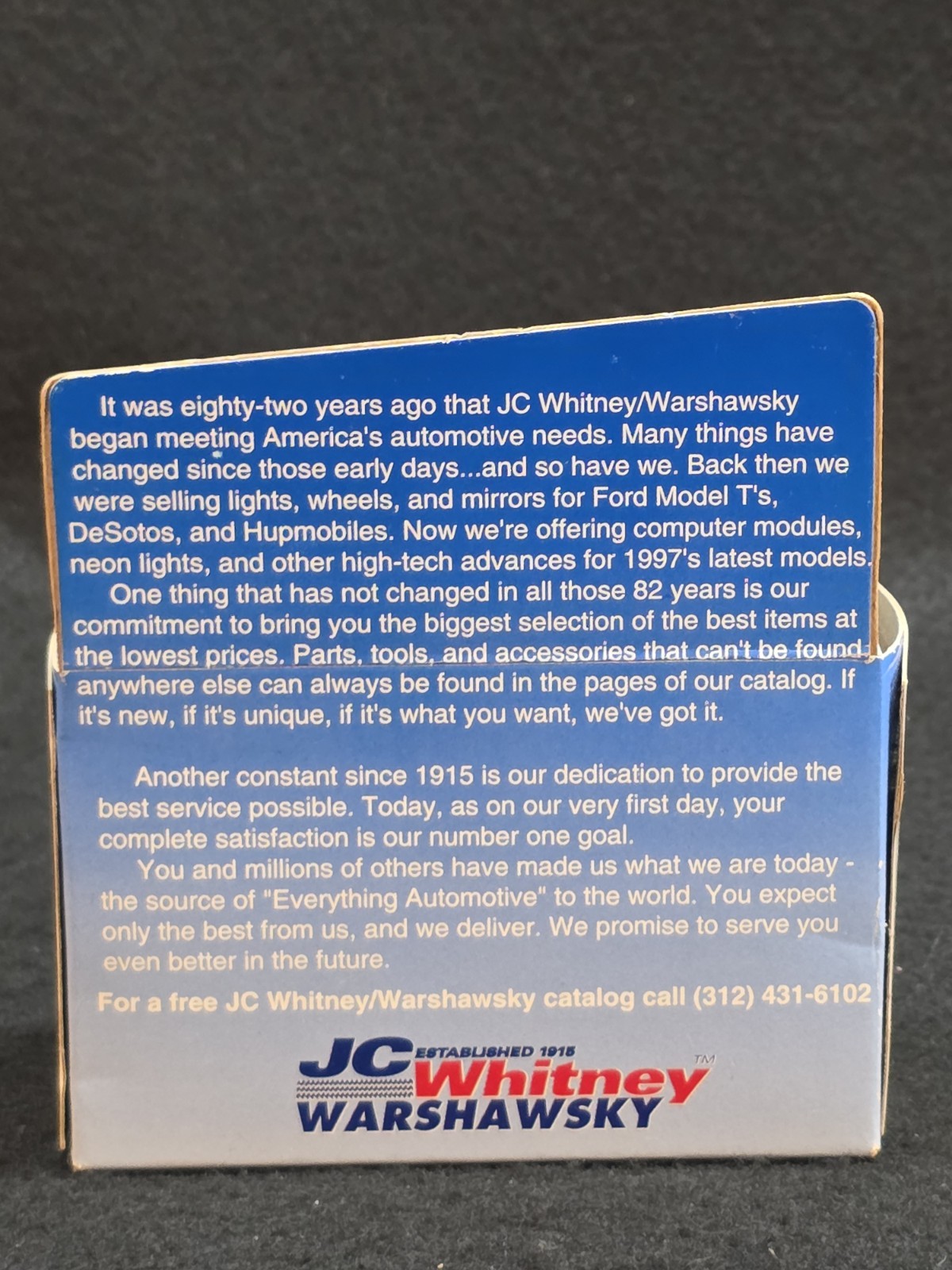 Hot Wheels JC Whitney Promo Volkswagen Drag Bus
