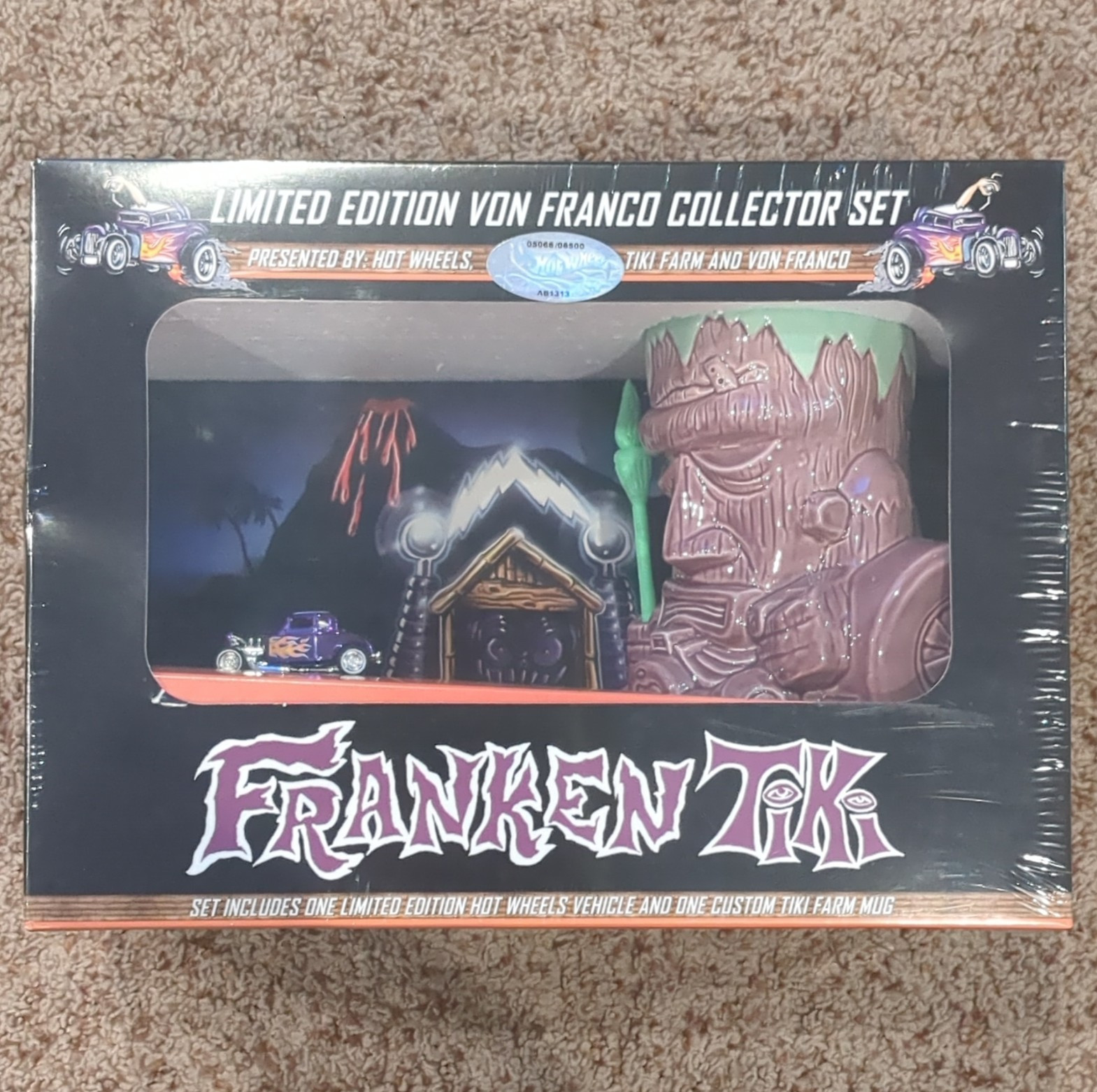 Hot Wheels Collectors Tiki Farm FrankenTiki 1:64 Diecast Limited Edition 2005