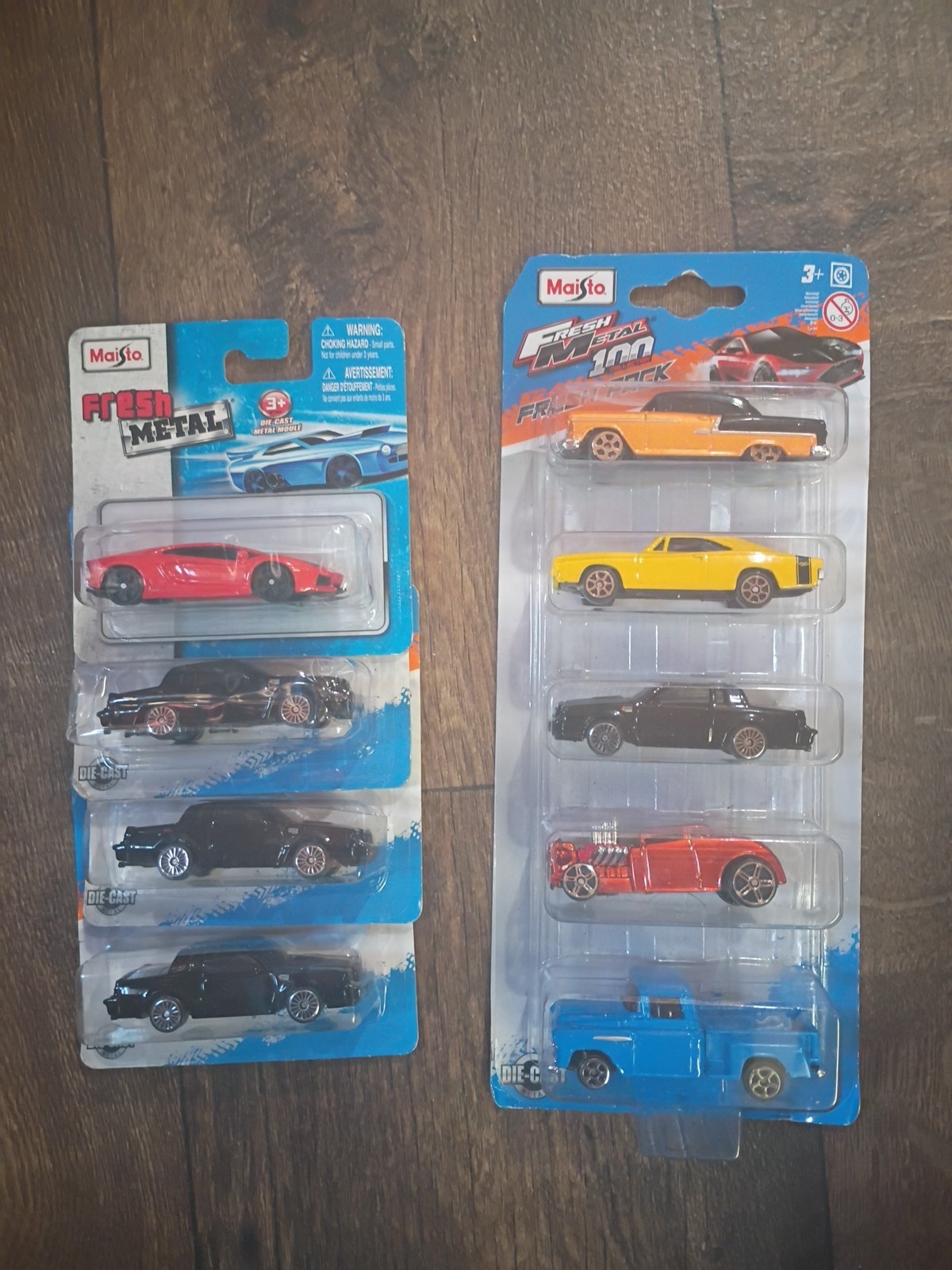 Maisto Fresh Metal 5 Car Pk And 4 Singles