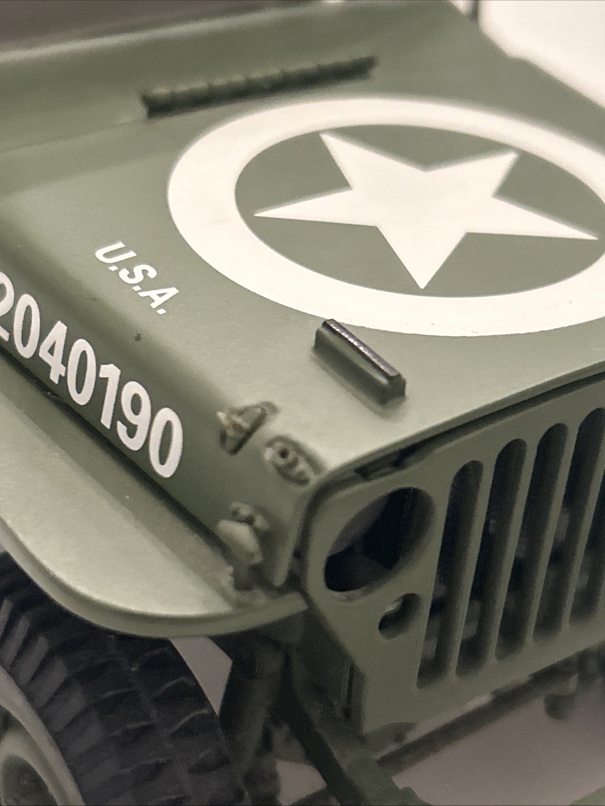 Danbury Mint 1:16 World War 2 Willy’s Jeep Replica – See Description