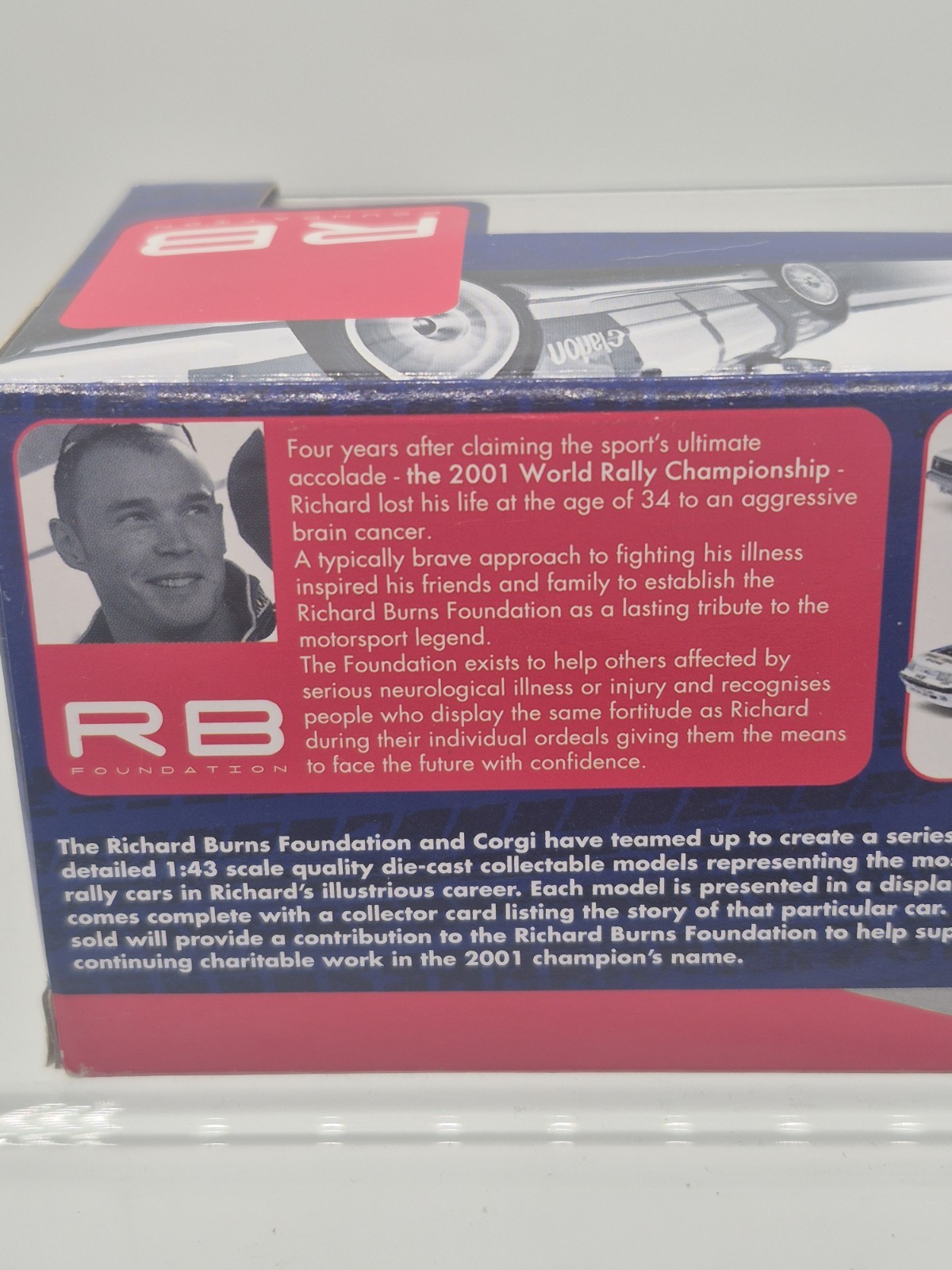 Corgi VA11804 Subaru Legacy RS Group A Manx Rally 1993 Richard Burns 1:43 Boxed