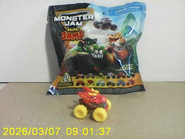 2026 Monster Jam Mini, Ser. 21, #204, Red “Dragon Wild” New Unopened Package