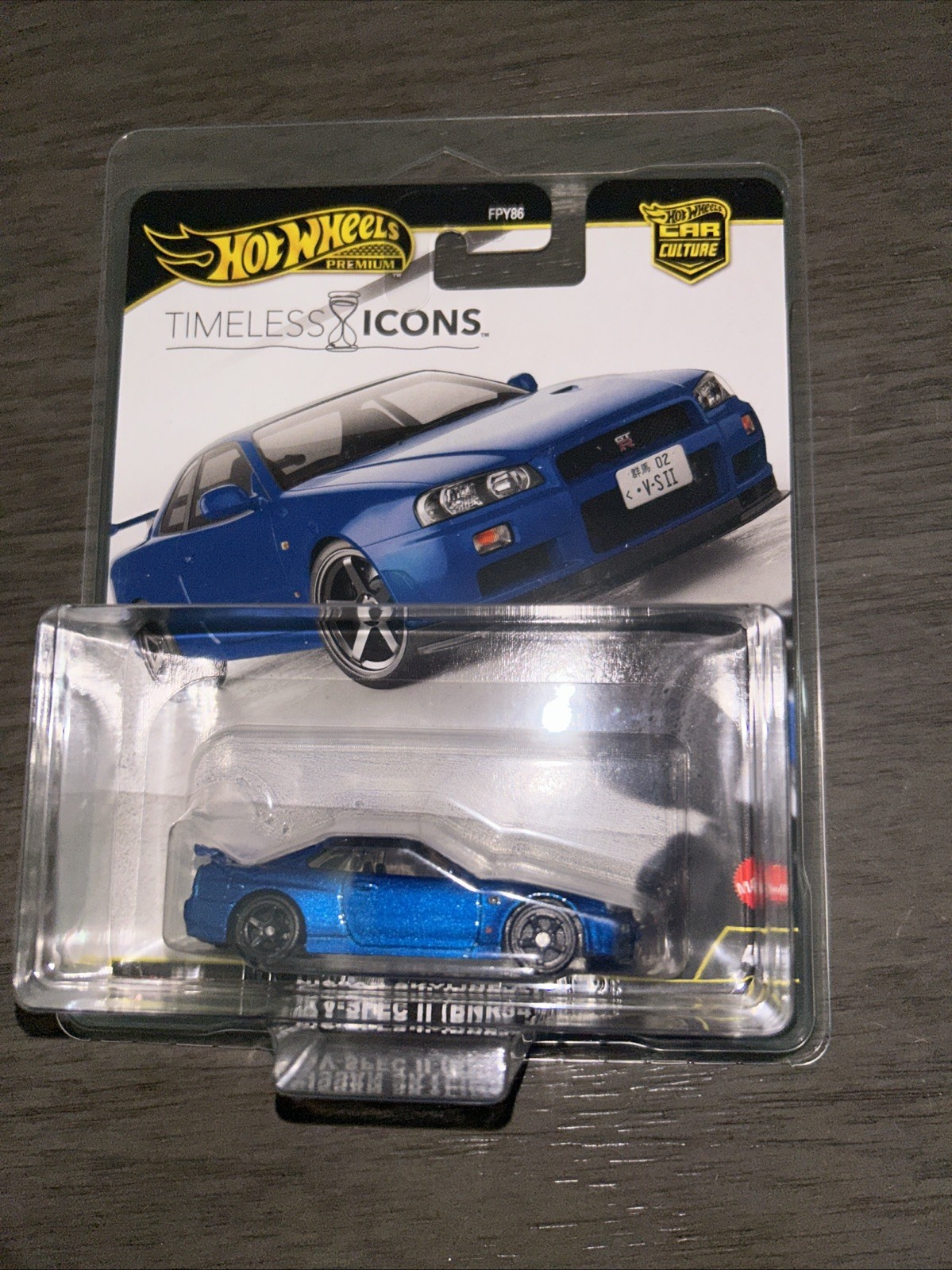 Hot Wheels Premium Car Culture Timeless Icons Set Of 5 In Protectors